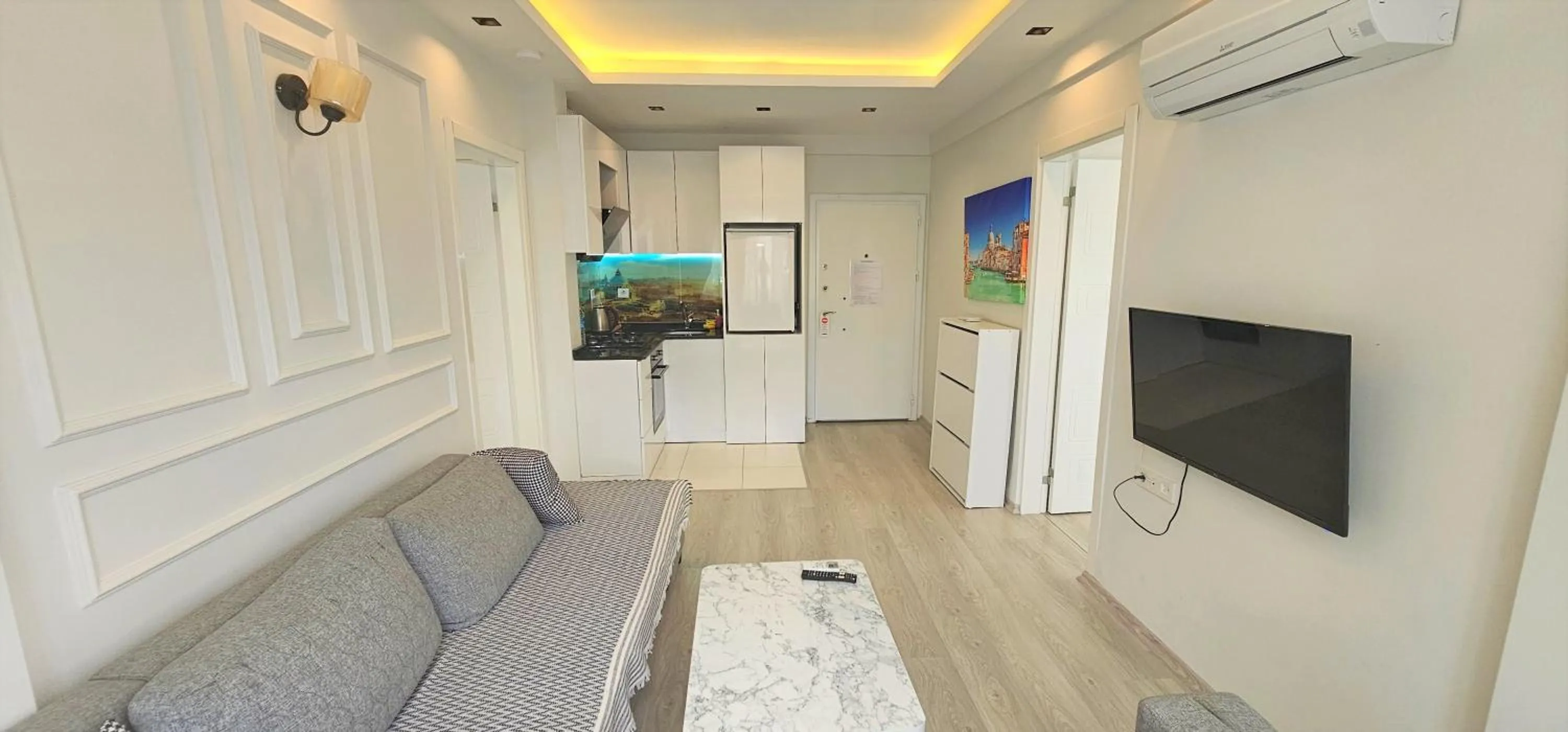 Living room in World Cities Residence