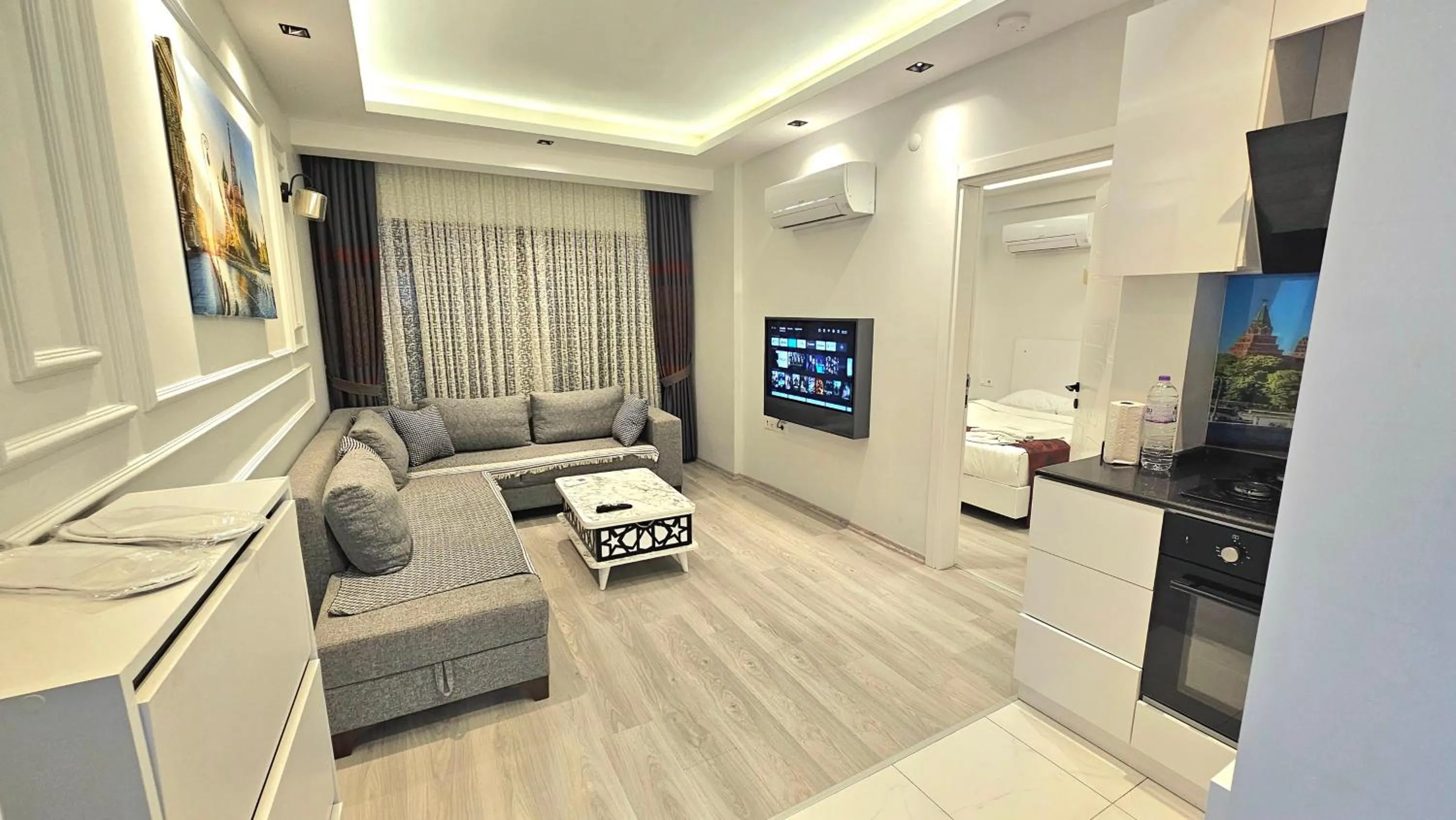 Living room in World Cities Residence