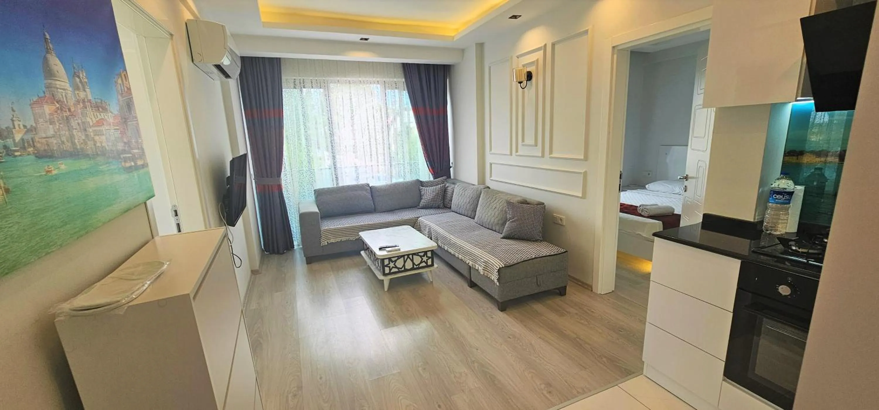 Living room in World Cities Residence