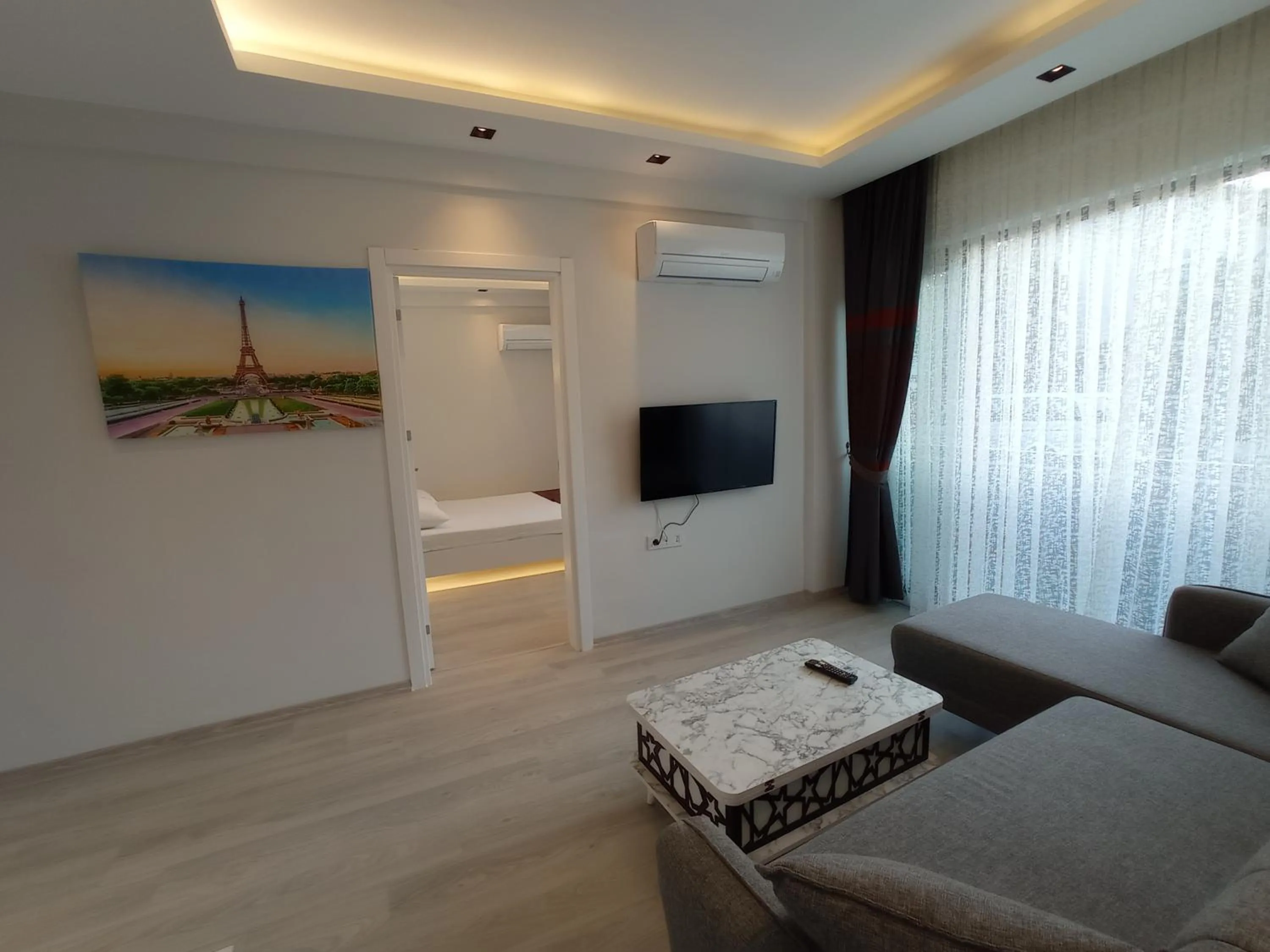 Living room in World Cities Residence