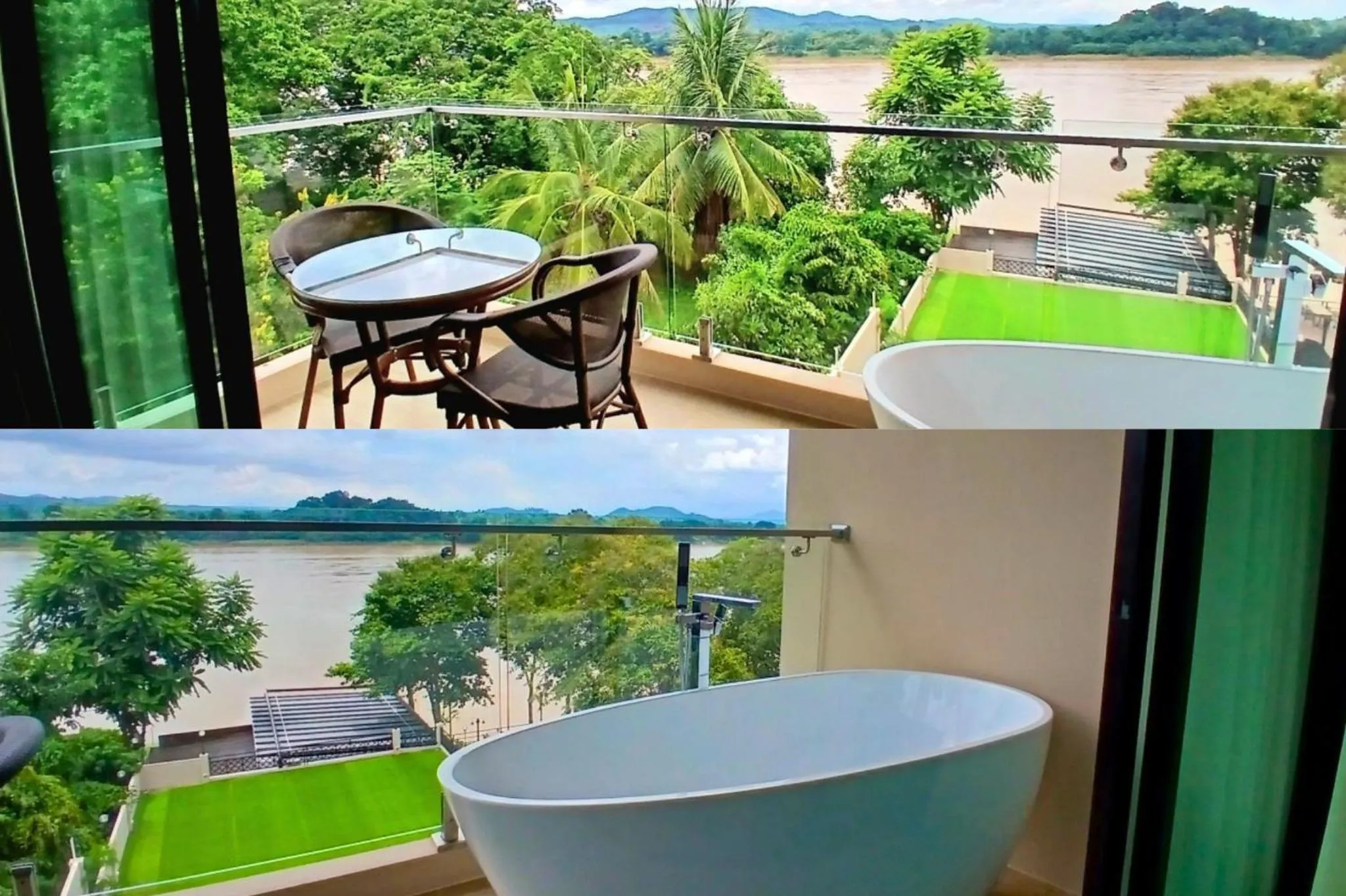 Balcony/Terrace in River Tree Resort