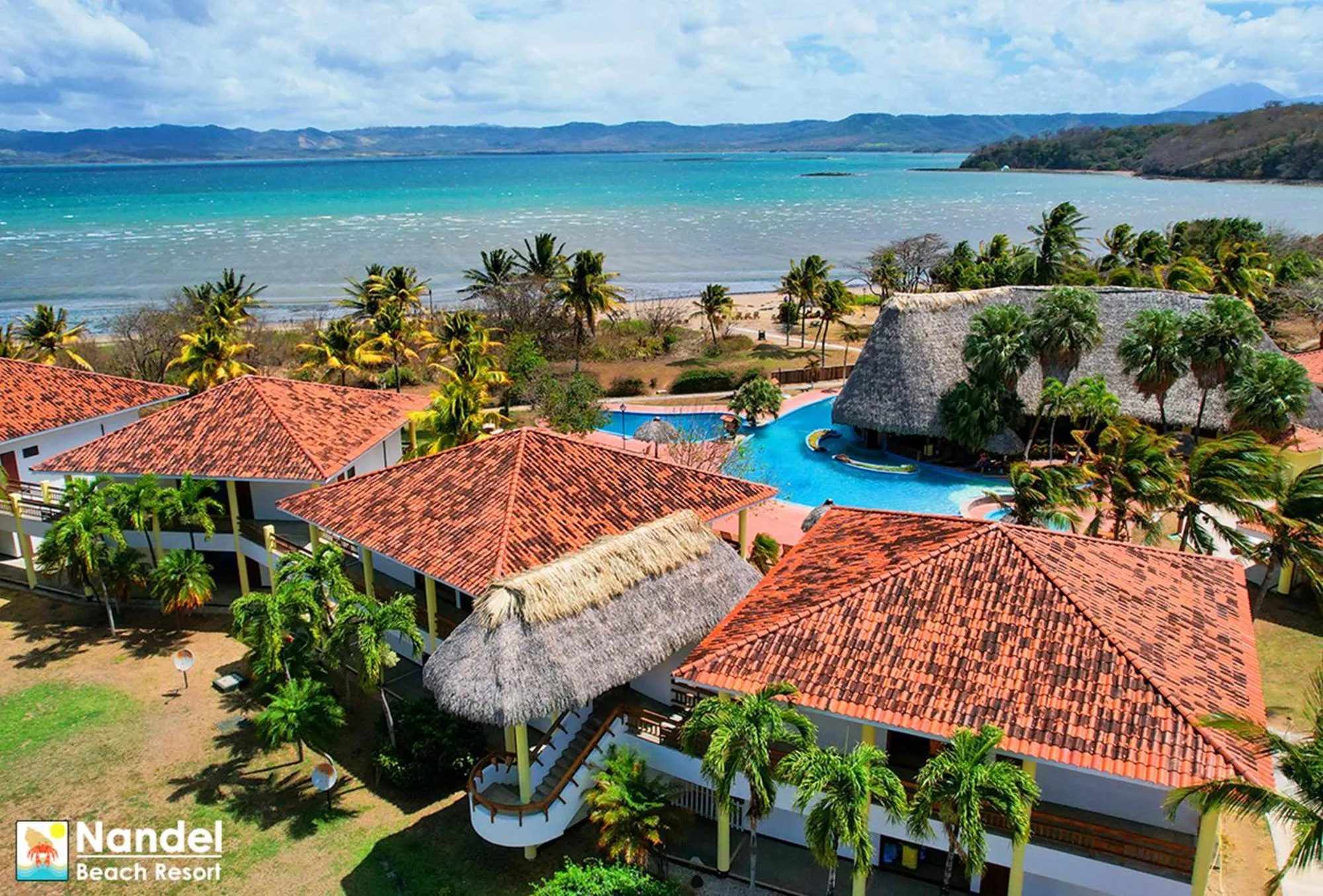Bird's eye view in Nandel Beach Resort