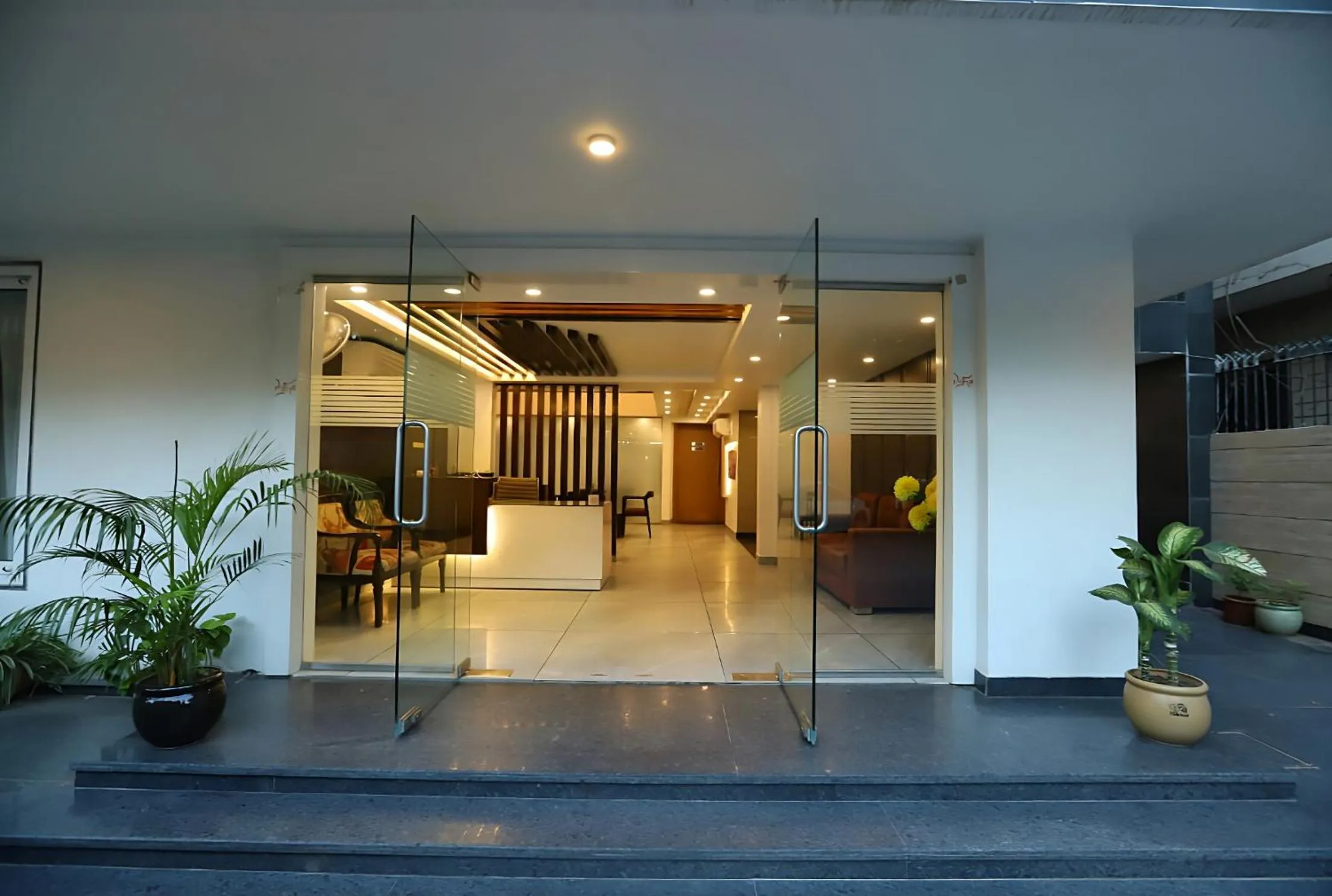 Facade/entrance in Hotel Keshav Residency - Medicity Gurugram, near Medanta Hospital, Pure Vegetarian