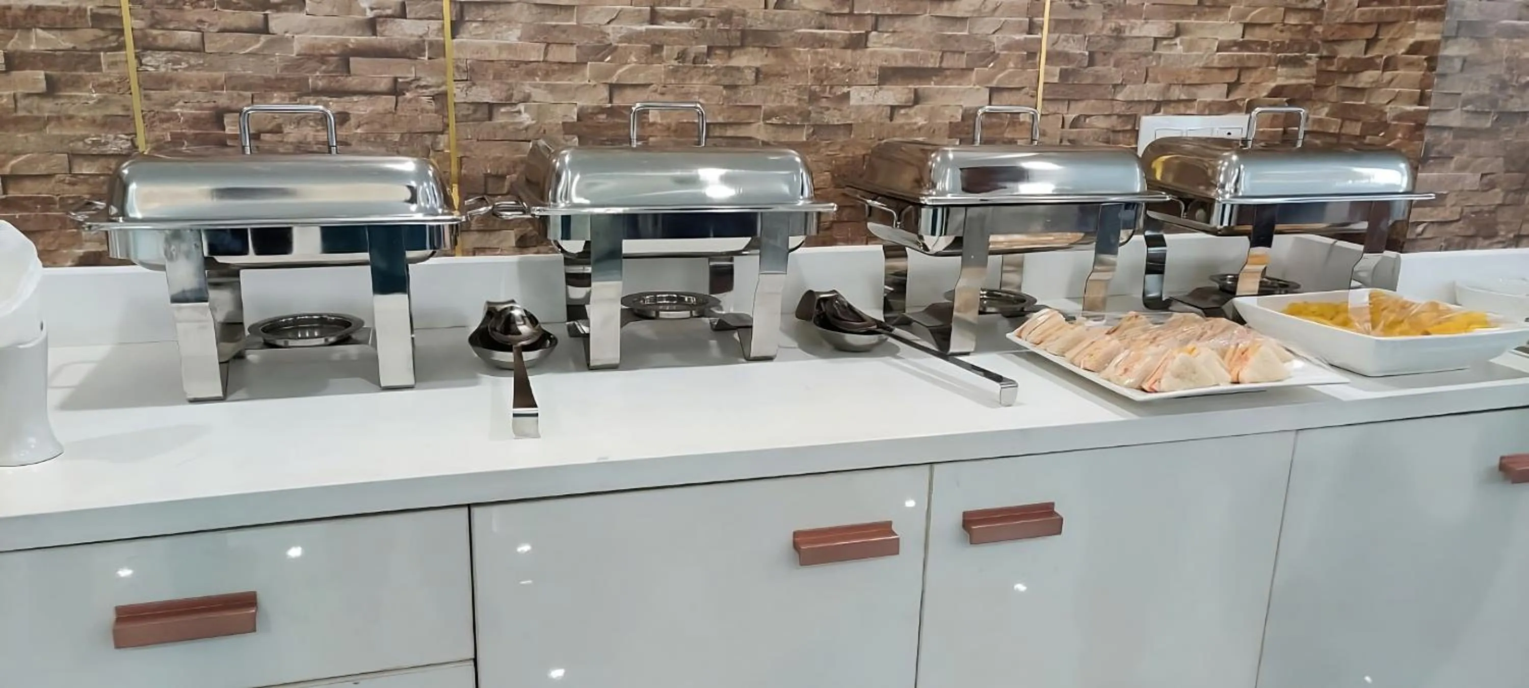 Kitchen or kitchenette in Hotel Keshav Residency - Medicity Gurugram, near Medanta Hospital, Pure Vegetarian