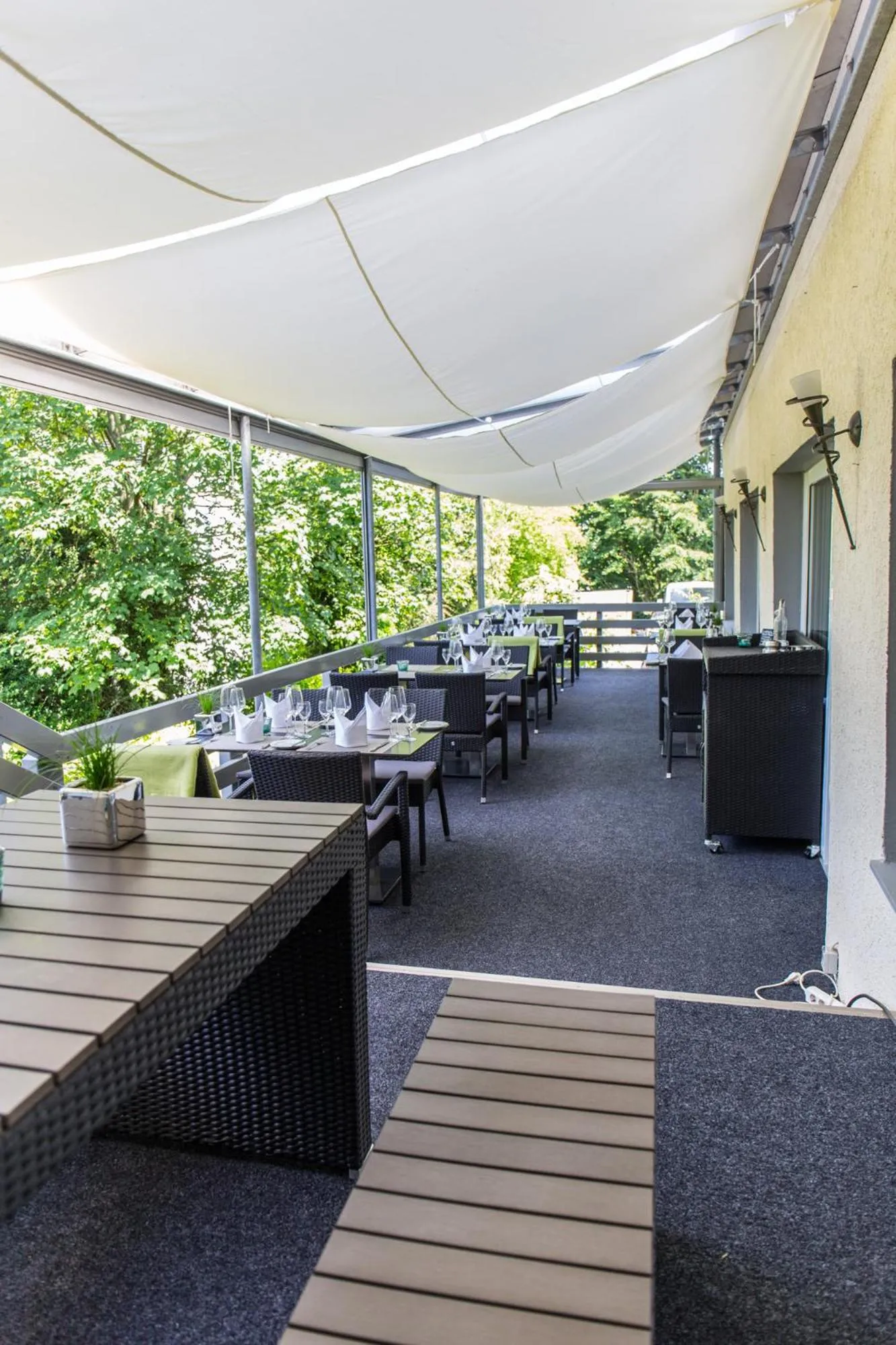 Balcony/Terrace in Trollinger Hof