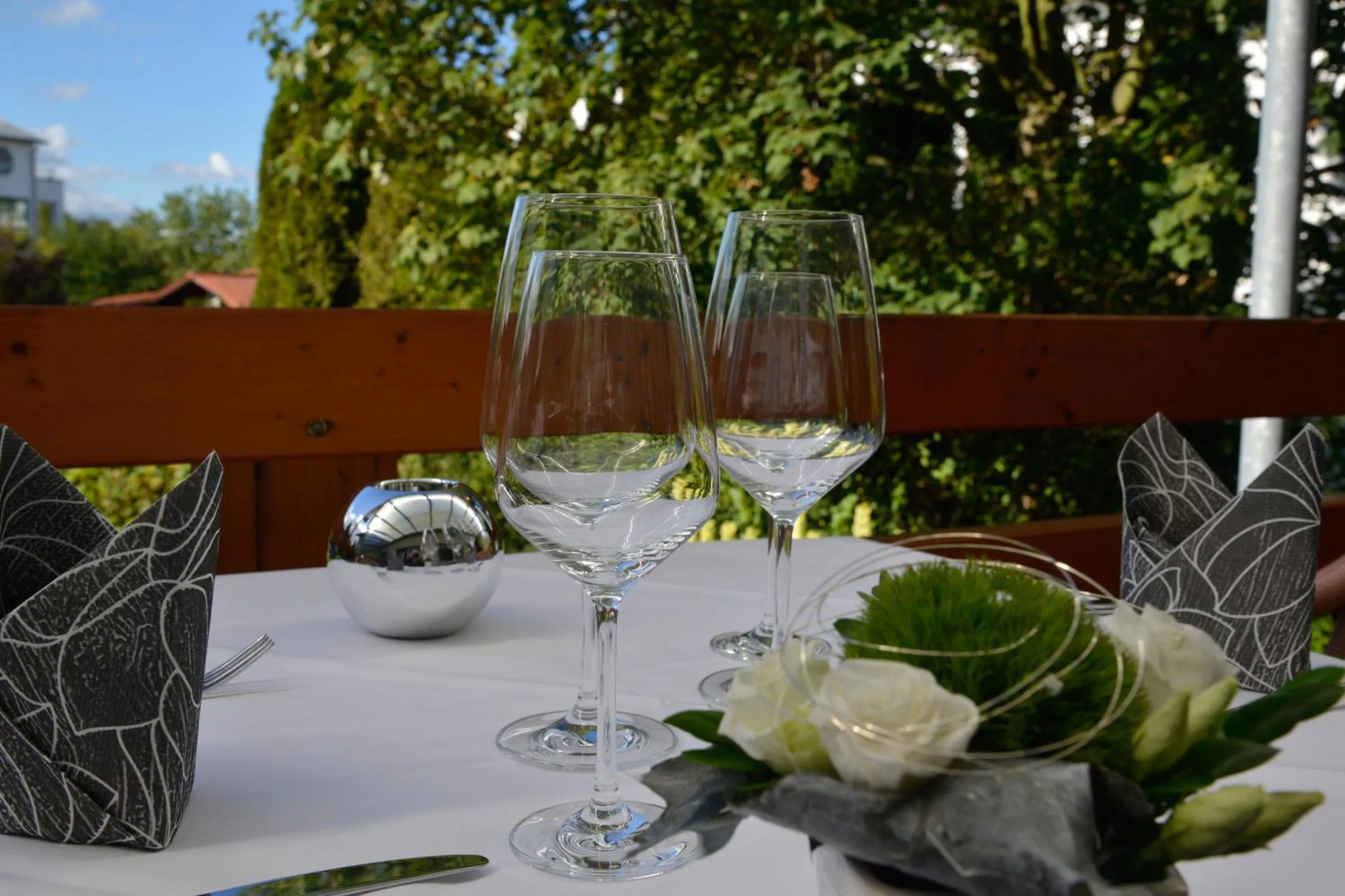 Balcony/Terrace in Trollinger Hof