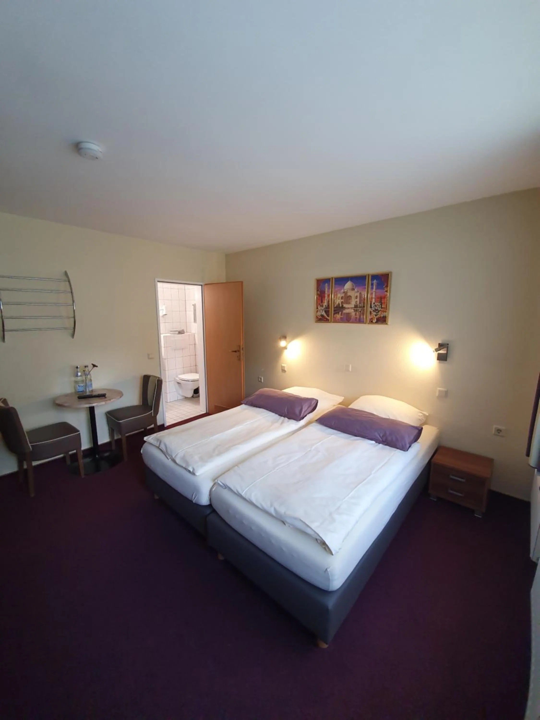 Bed in Hotel Bergschlösschen