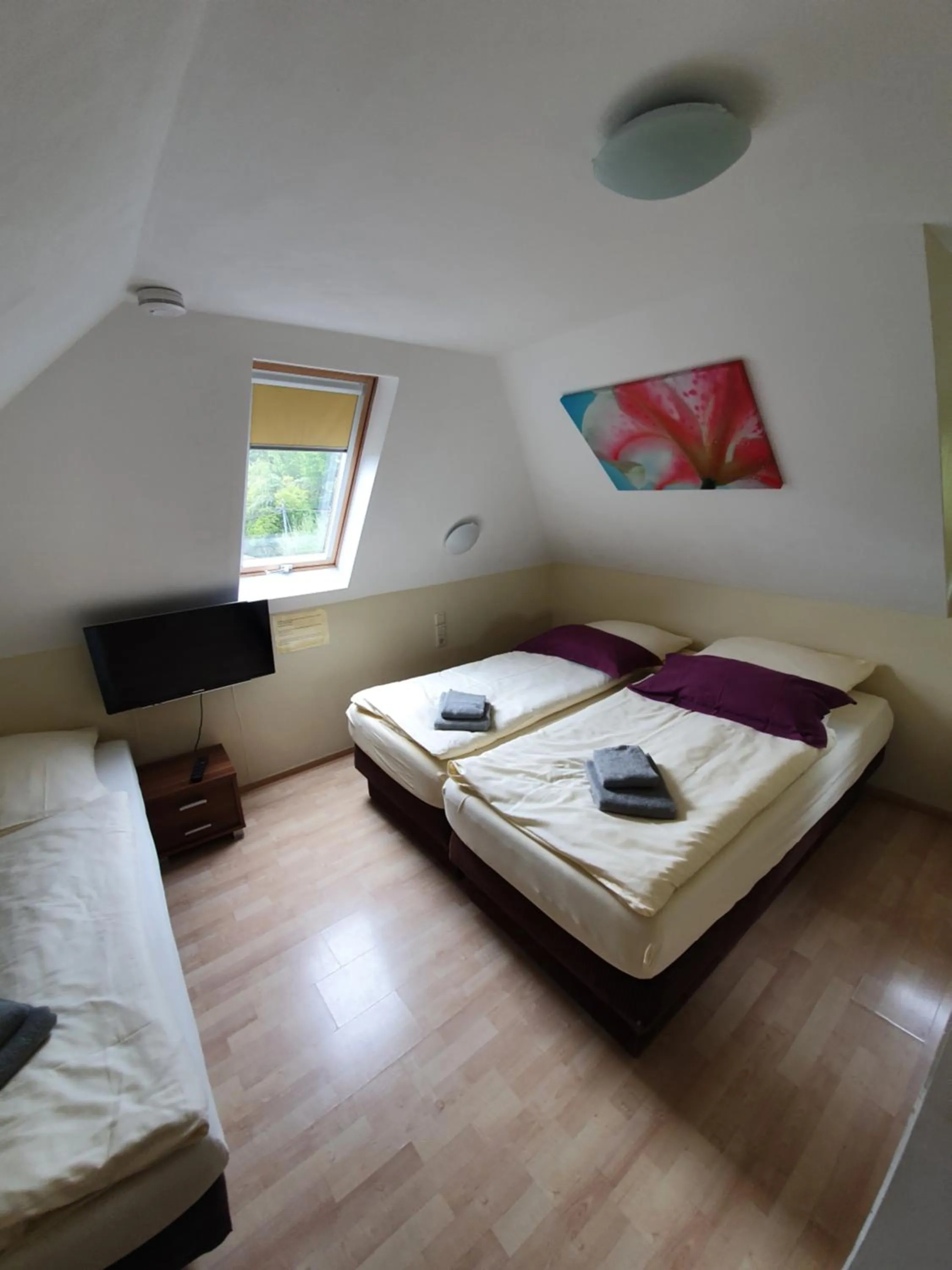 Photo of the whole room, Bed in Hotel Bergschlösschen