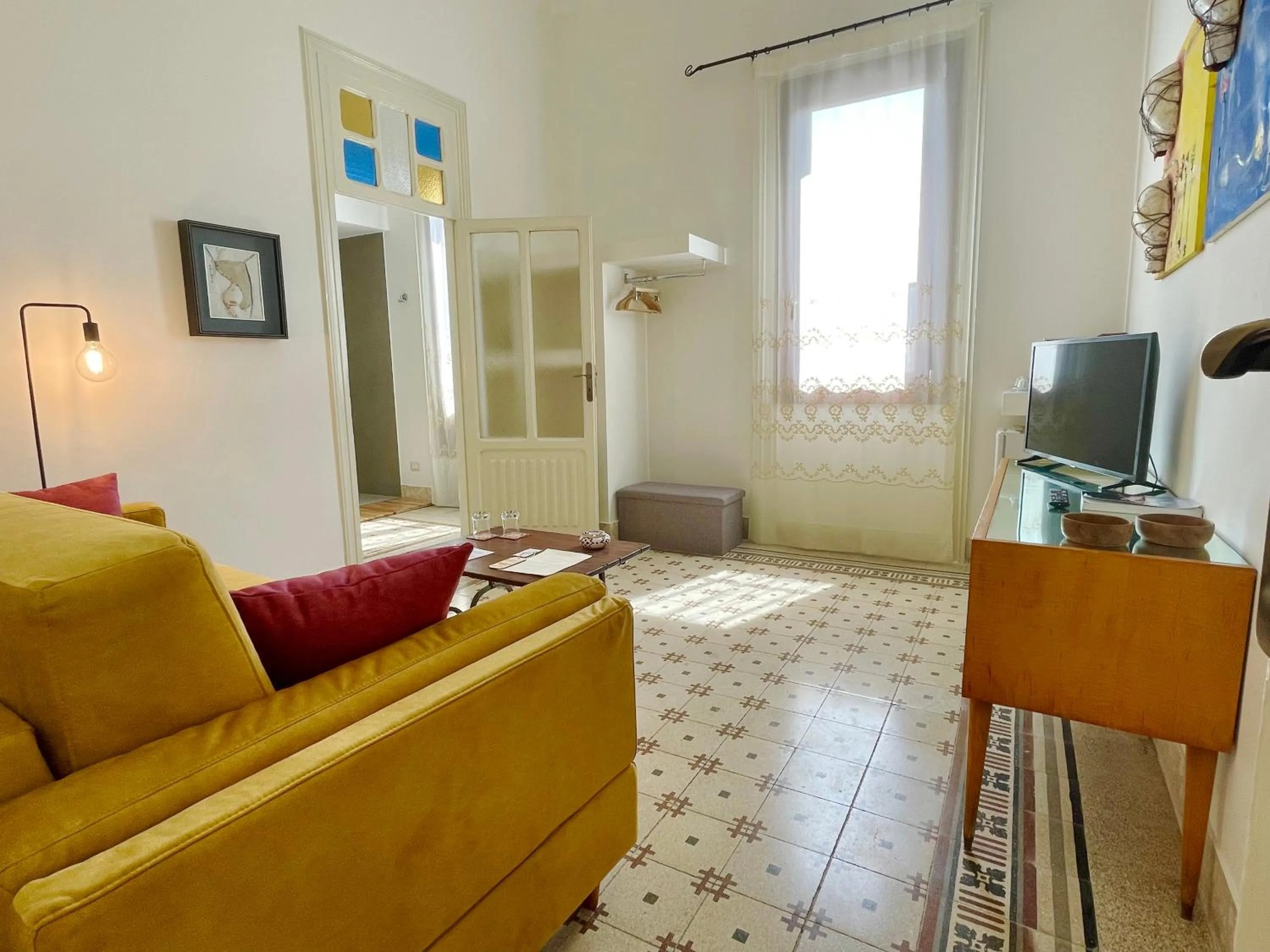 Living room in DOMUS ALERIA Deluxe Rooms