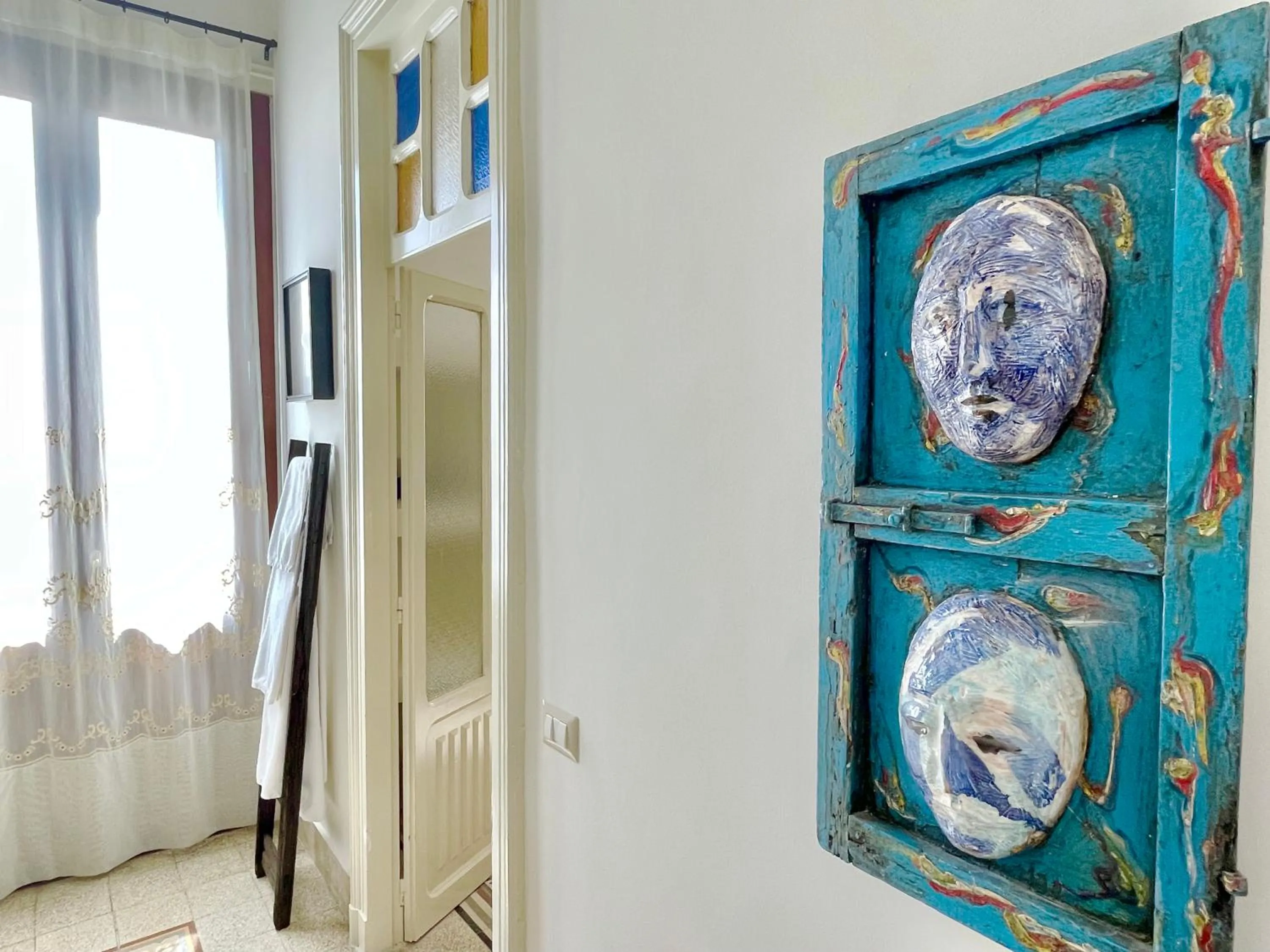 Decorative detail in DOMUS ALERIA Deluxe Rooms