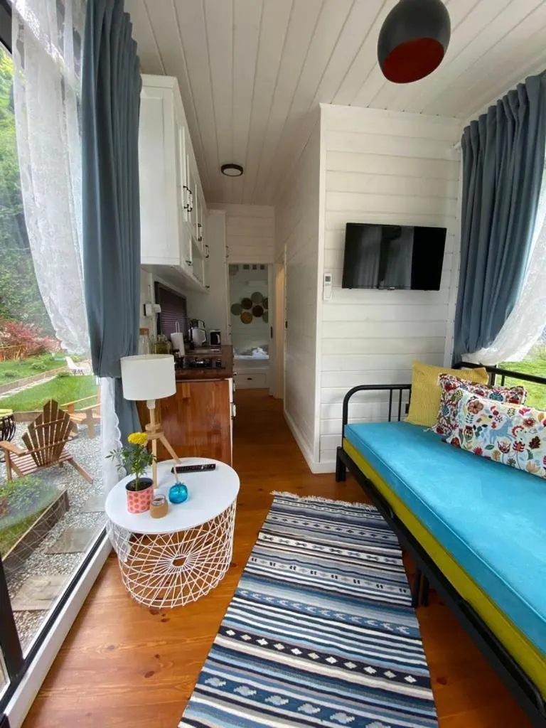 Bed in Vagona Tiny House