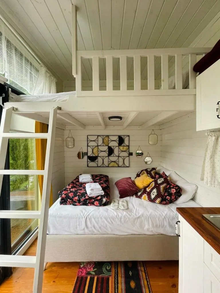 Bed in Vagona Tiny House