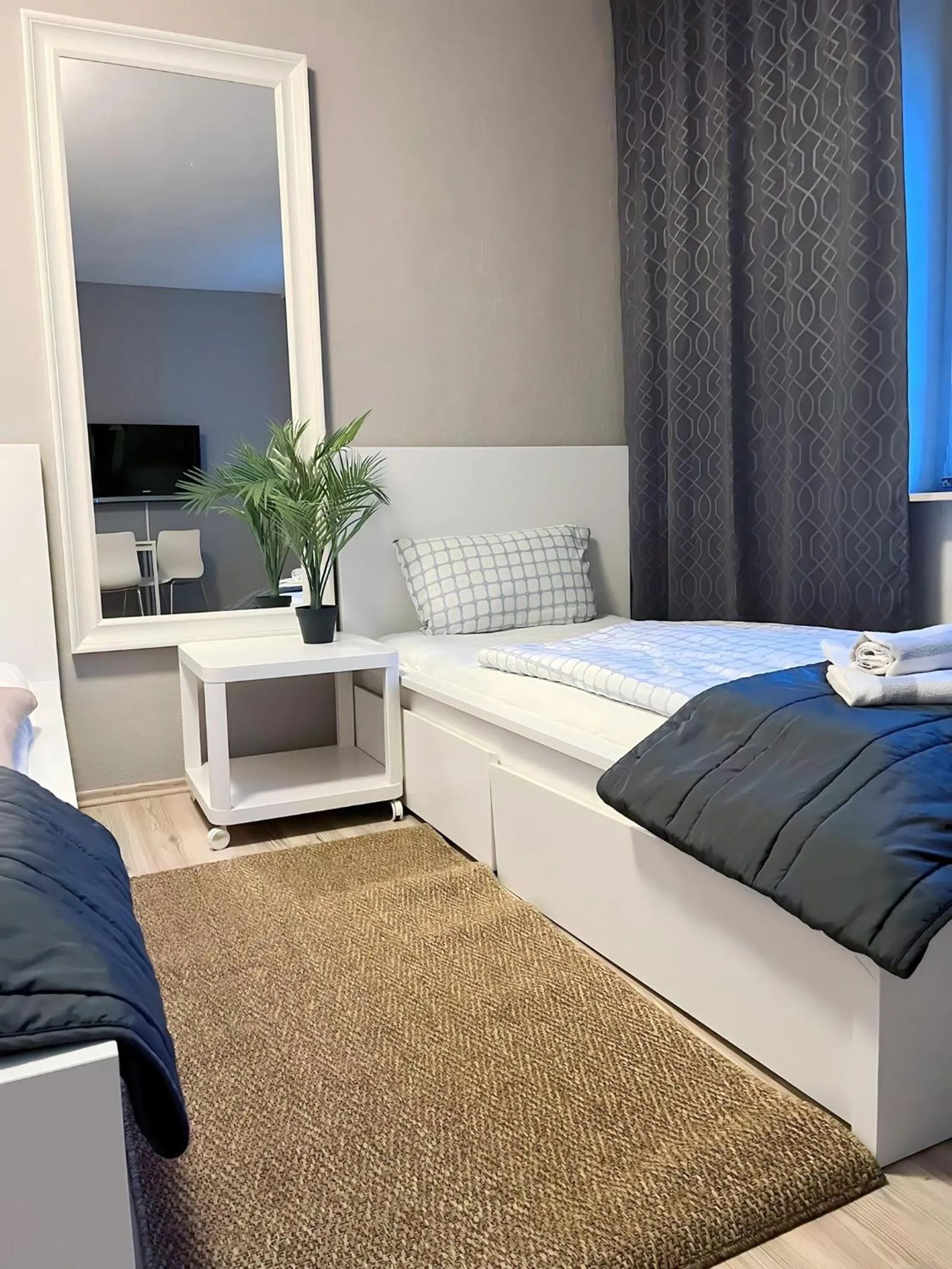 Bed in Apartment Hotel Lindeneck