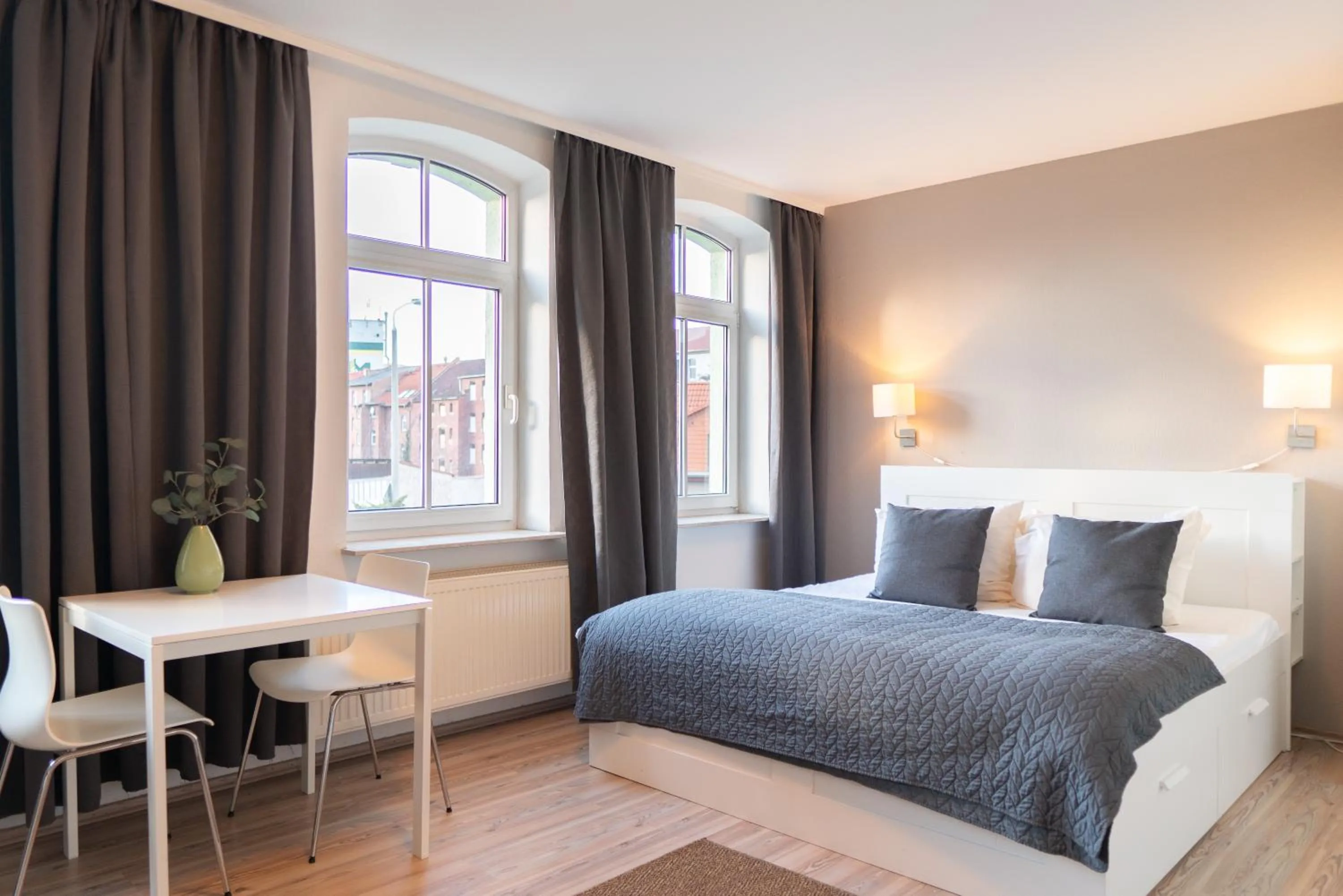 Bed in Apartment Hotel Lindeneck