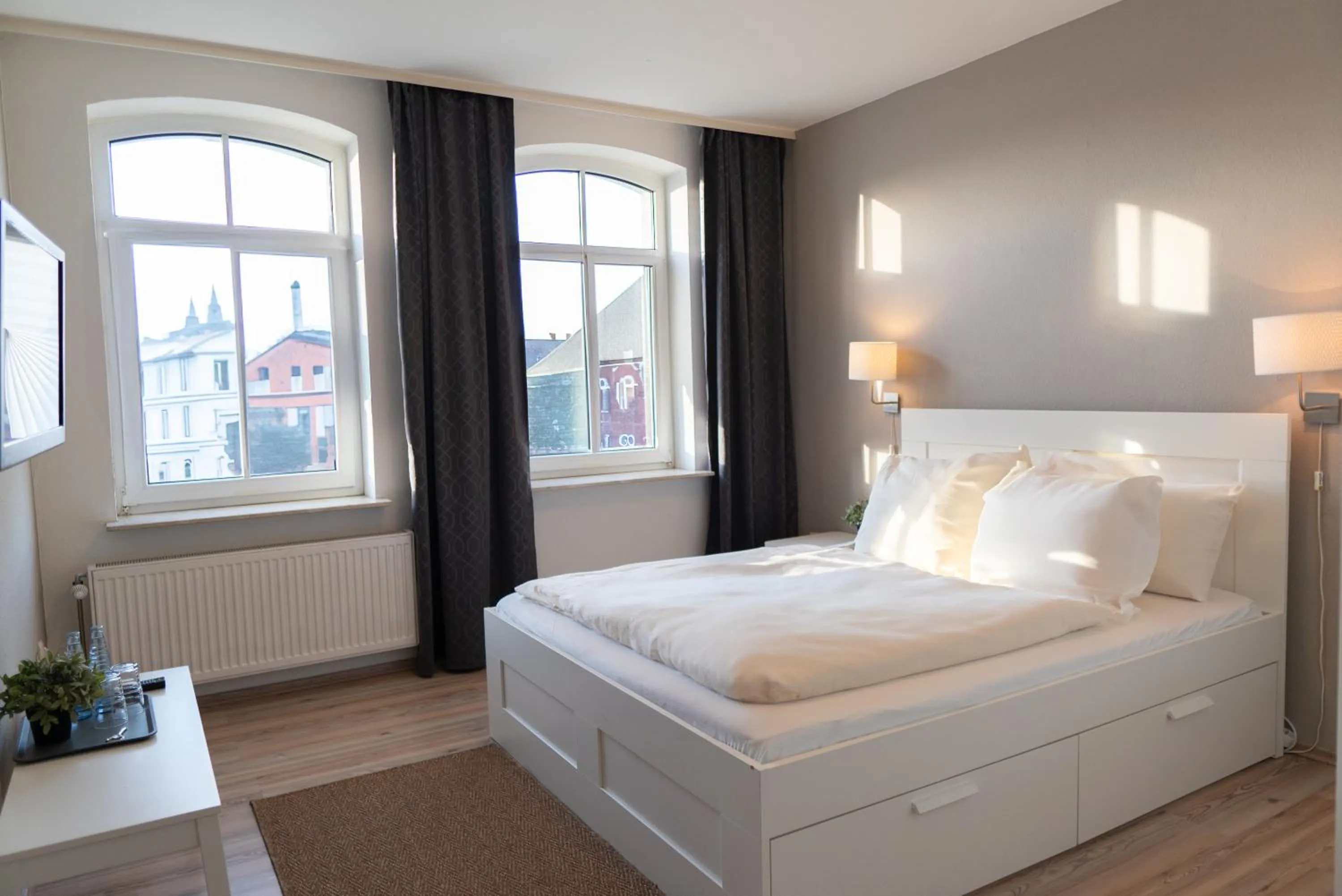 Bed in Apartment Hotel Lindeneck