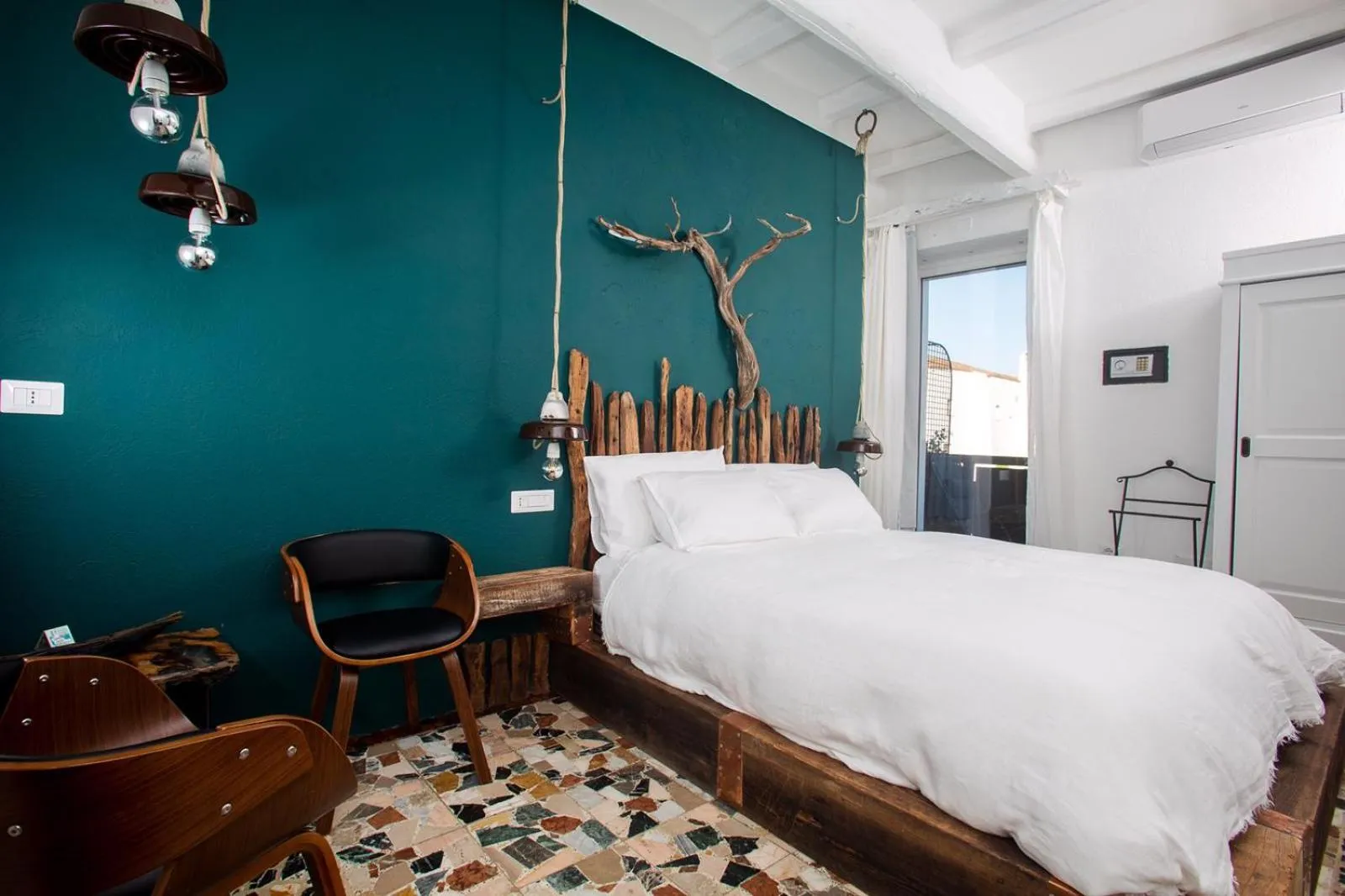 Bed in B&B Santa Lucia