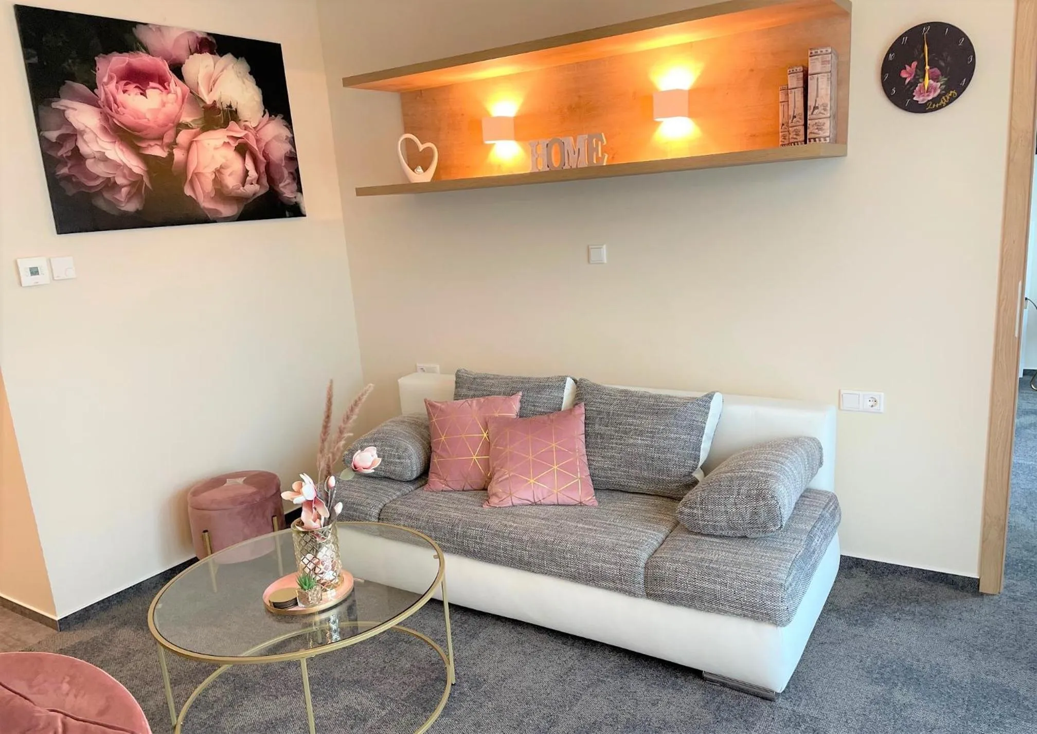 Living room in LikeDaheim Apartments