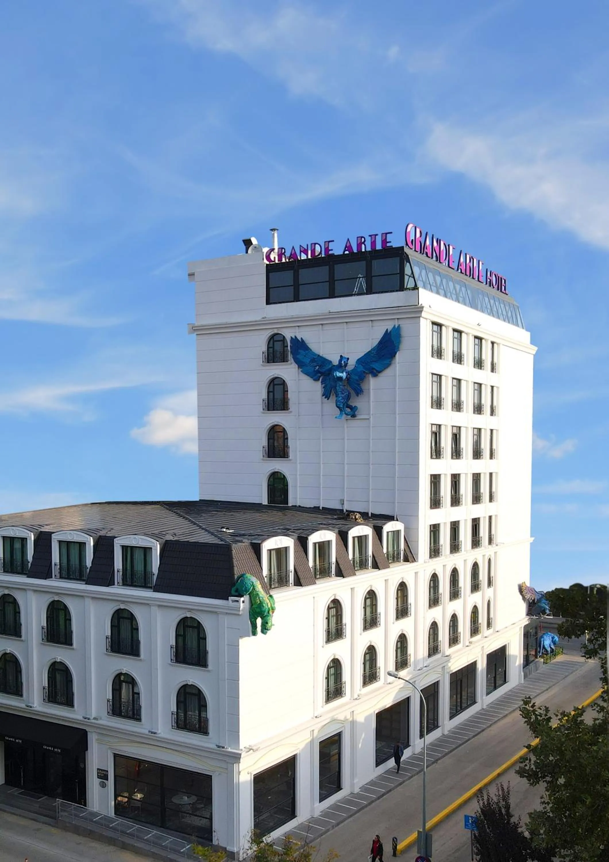 Bird's eye view in Grande Arte Hotel