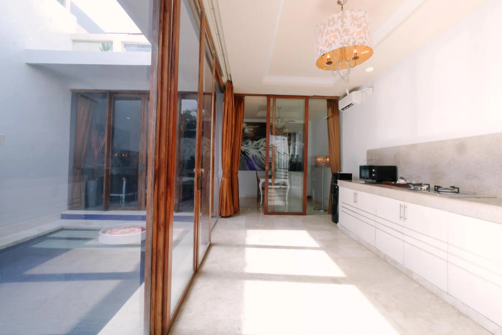 kitchen in Kaisa Villas Seminyak