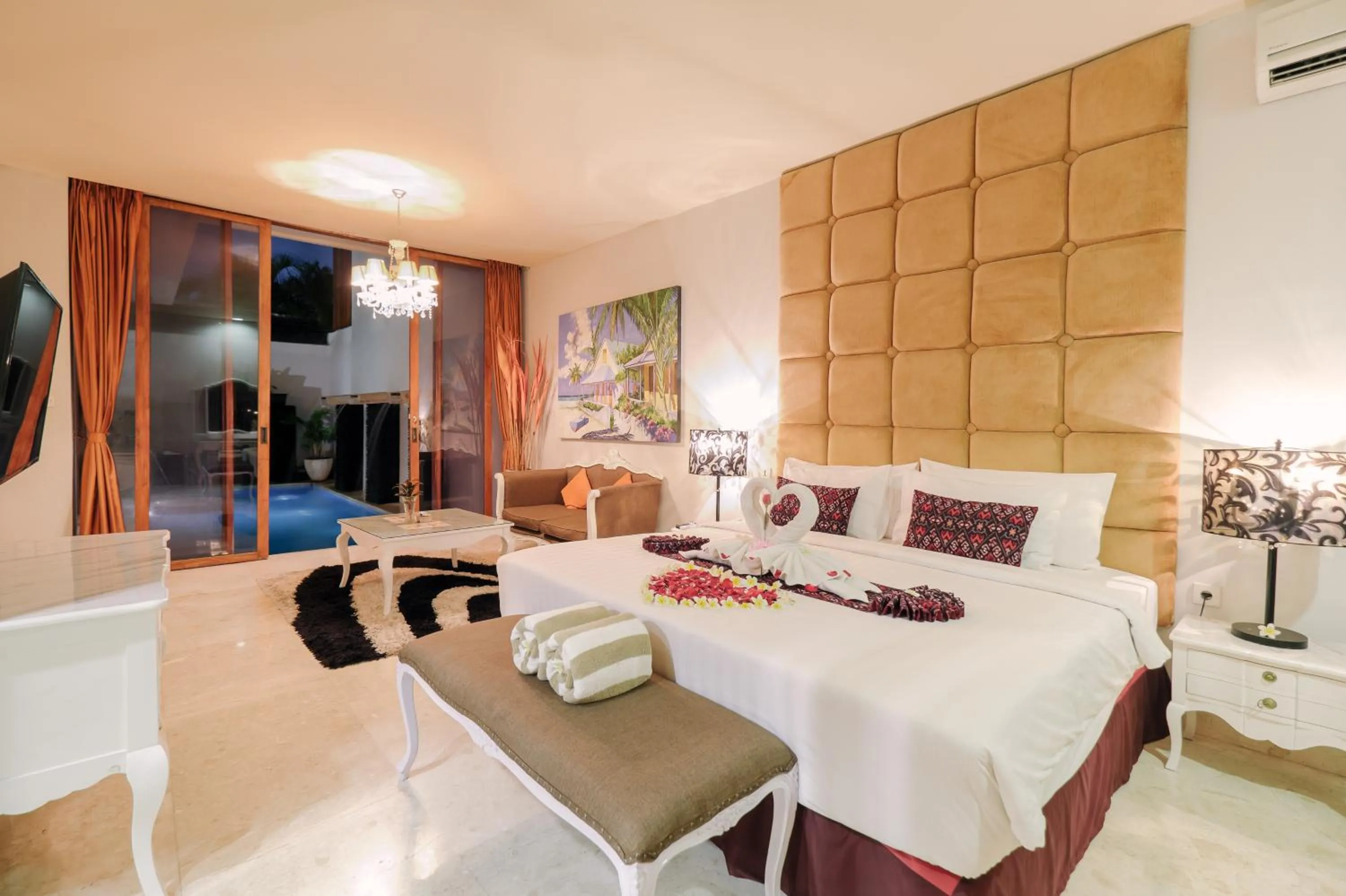 Property building, Bed in Kaisa Villas Seminyak