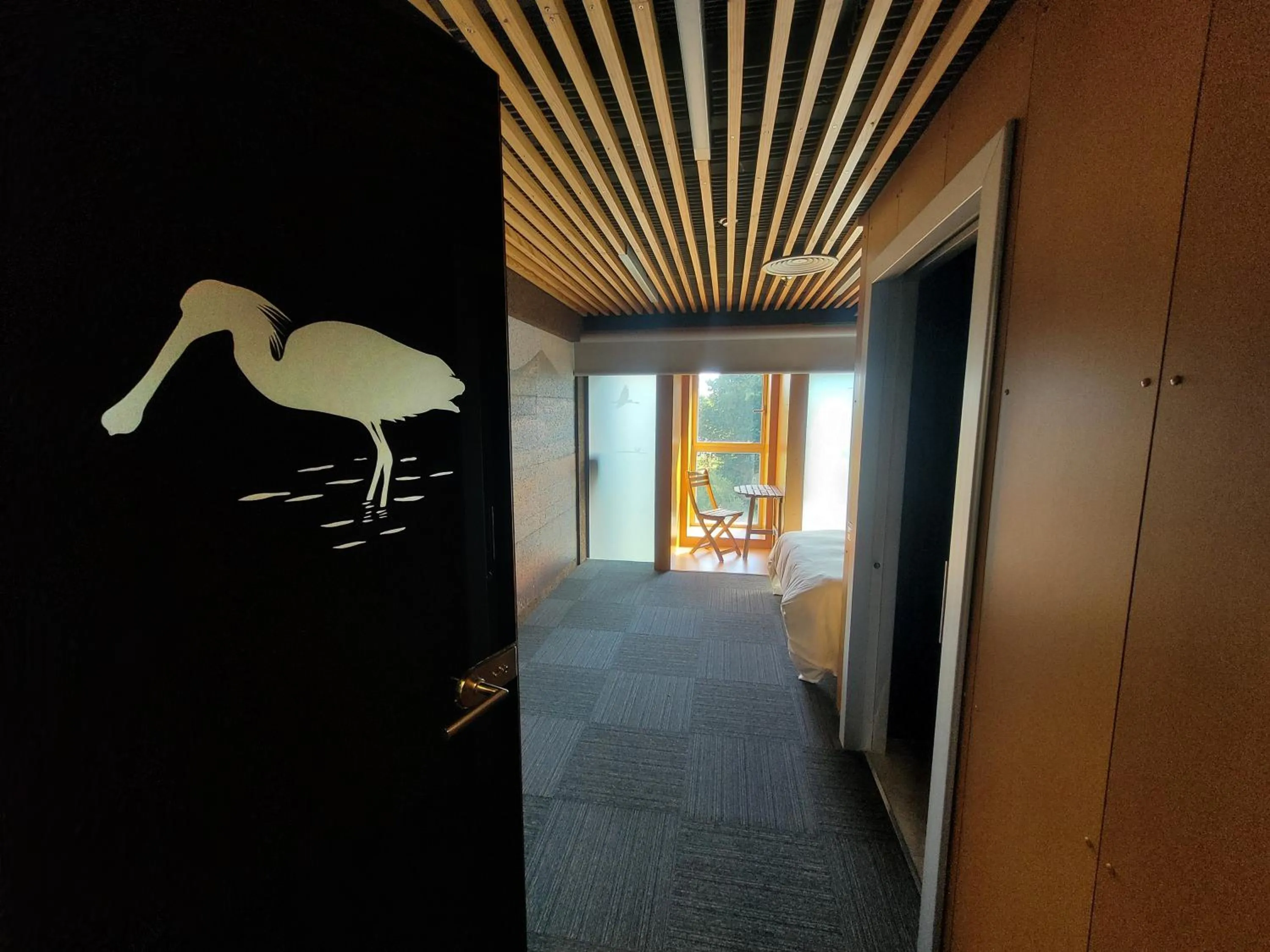 Bed in Urdaibai Bird Center