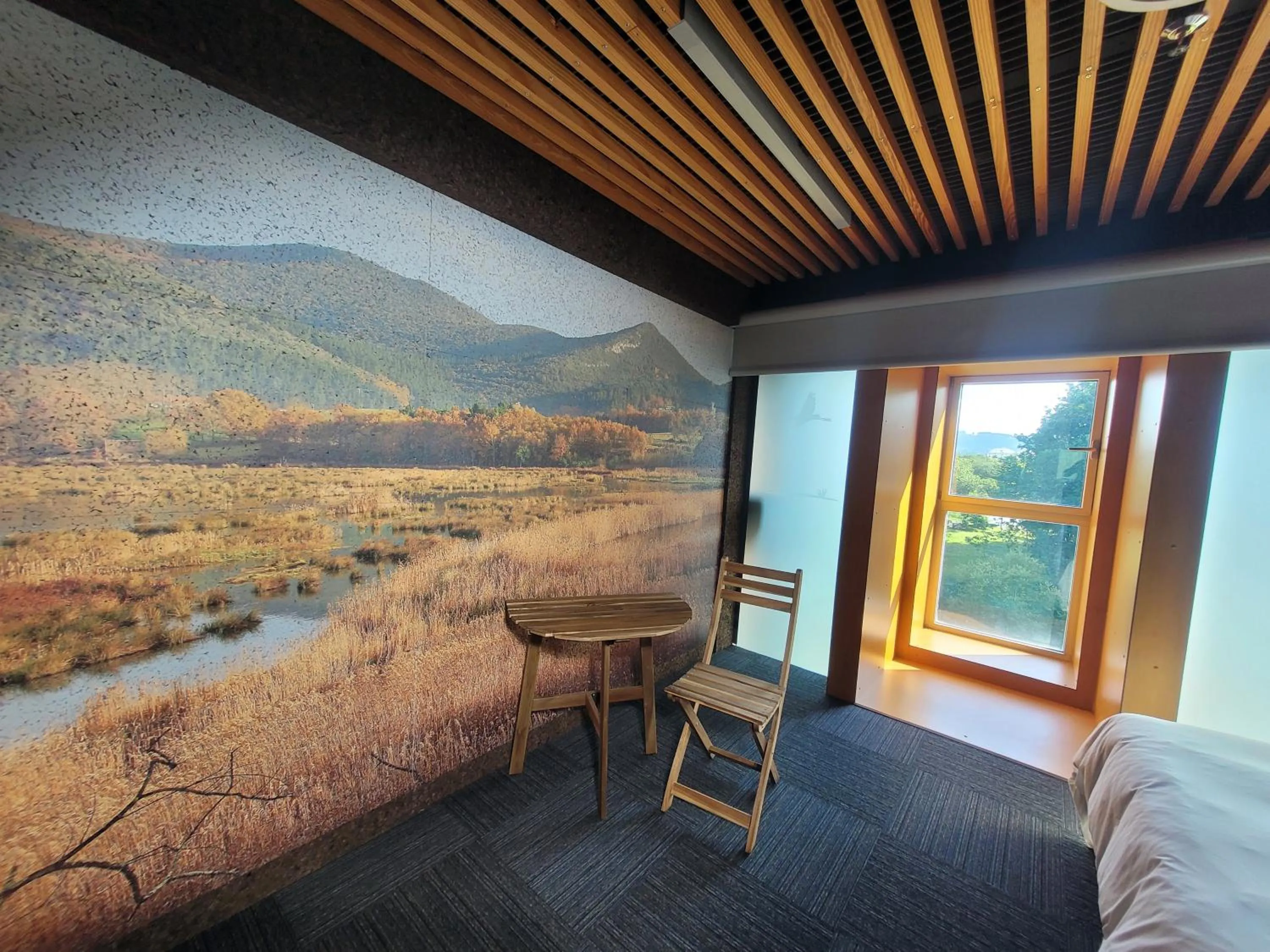 Bed in Urdaibai Bird Center