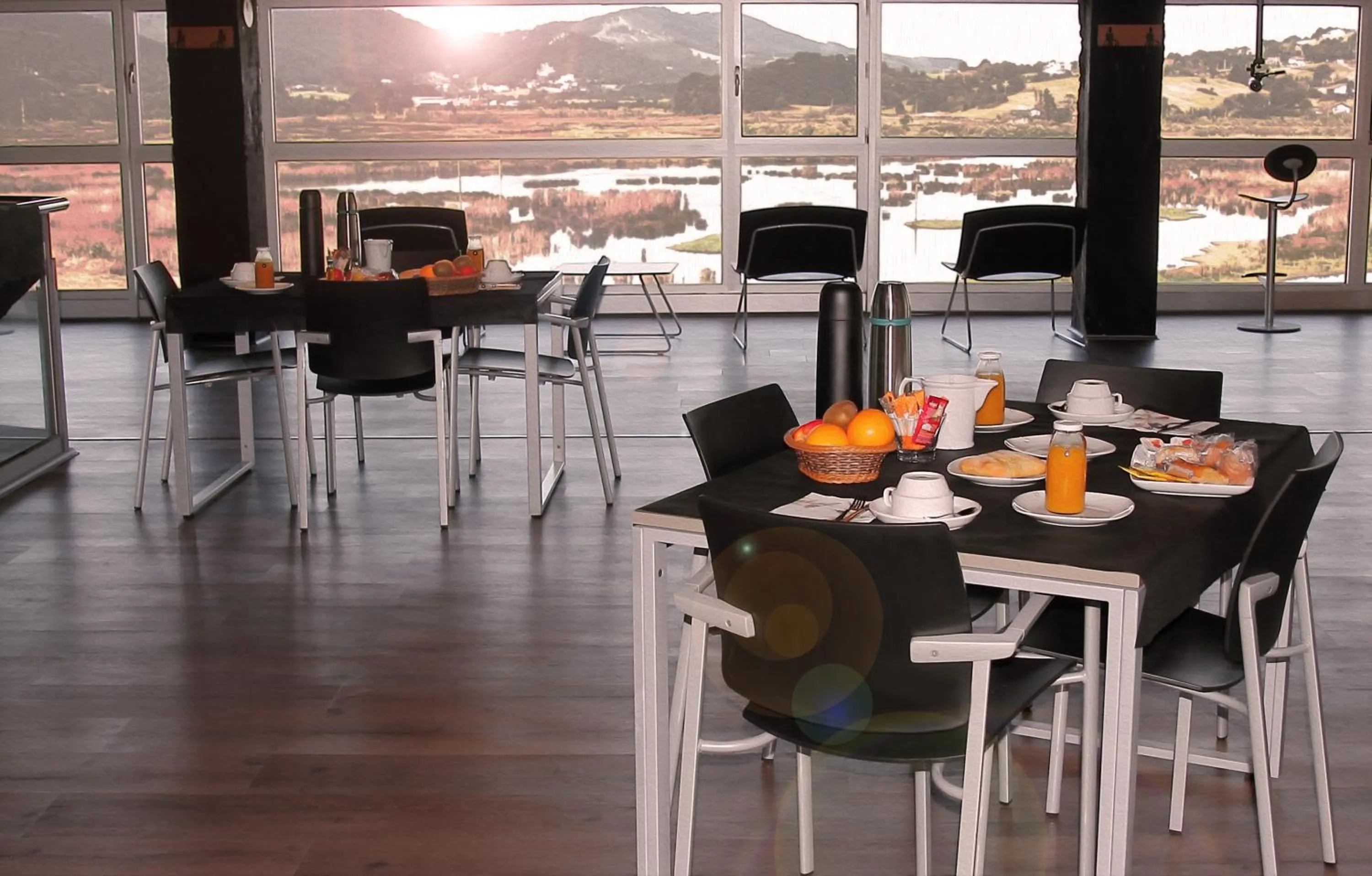 Natural landscape in Urdaibai Bird Center