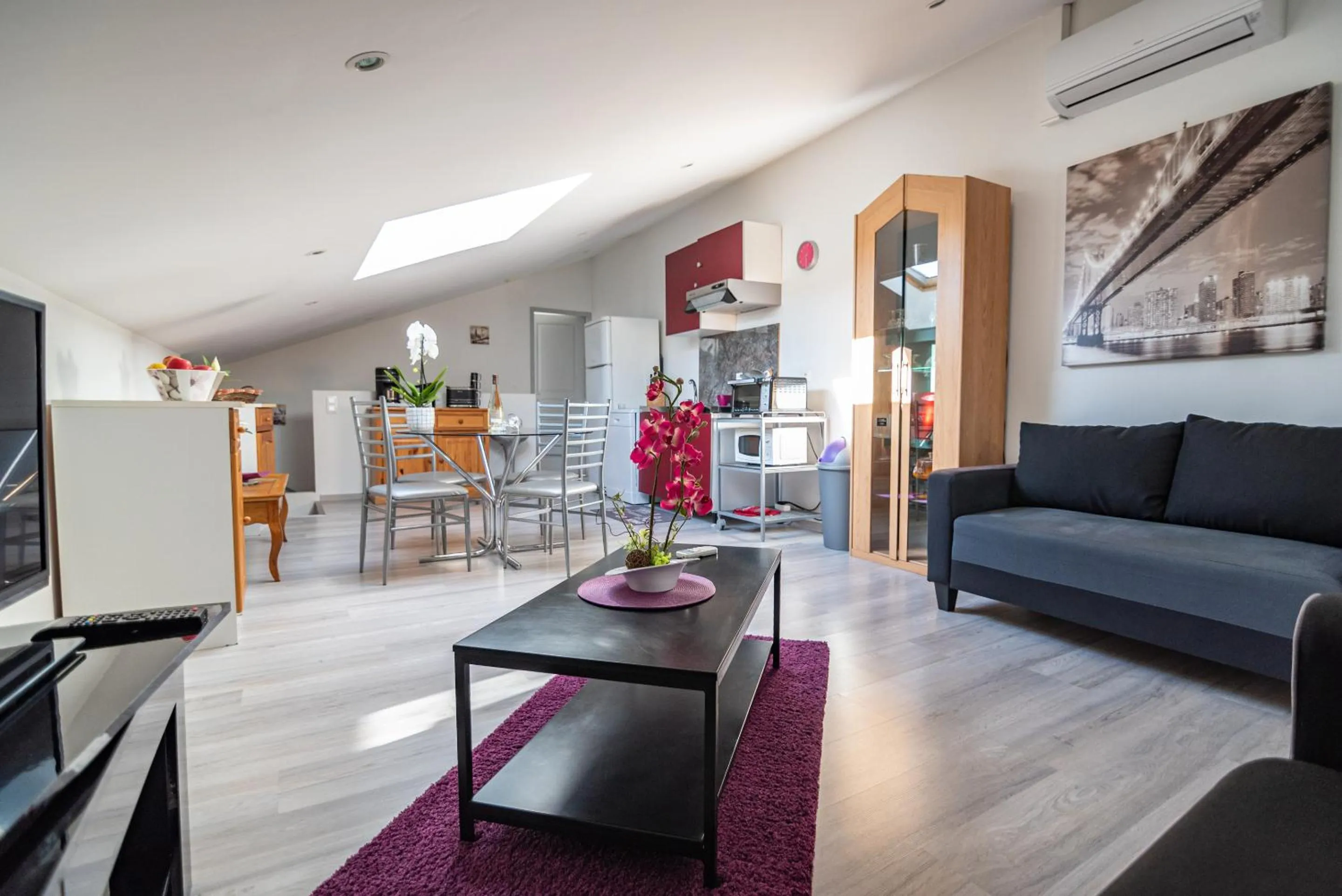 Living room in Le Mazagran