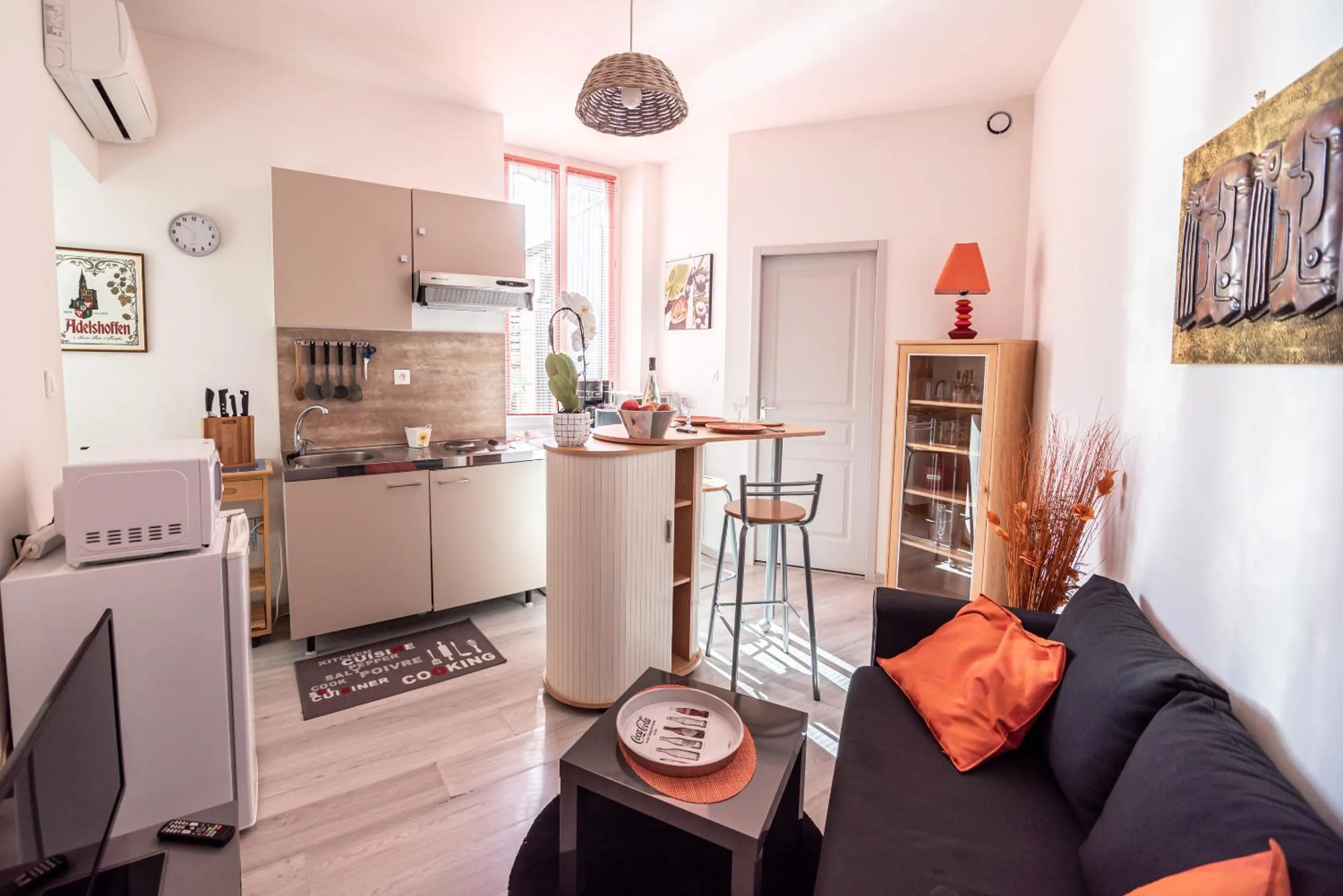 Living room in Le Mazagran