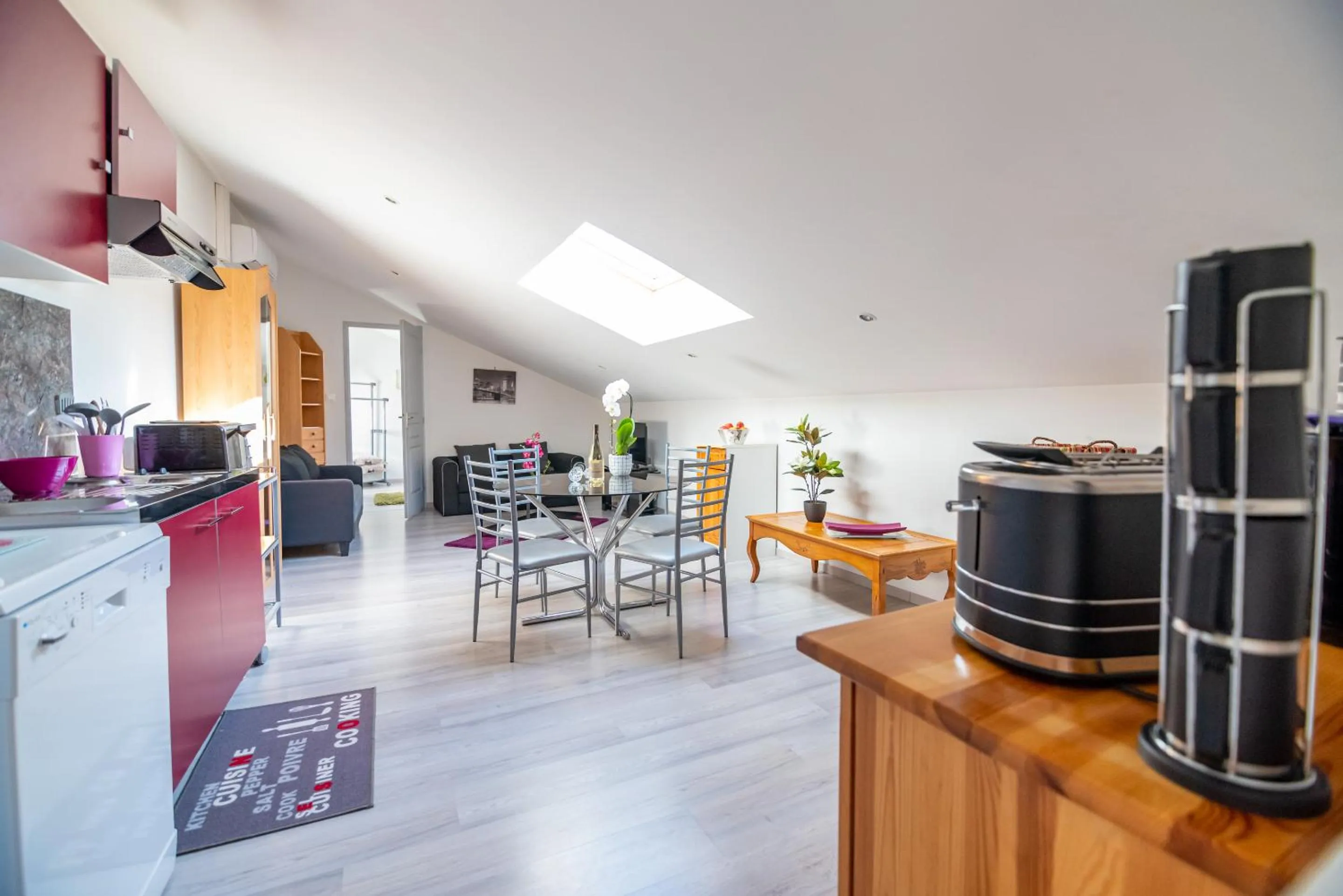 Living room in Le Mazagran