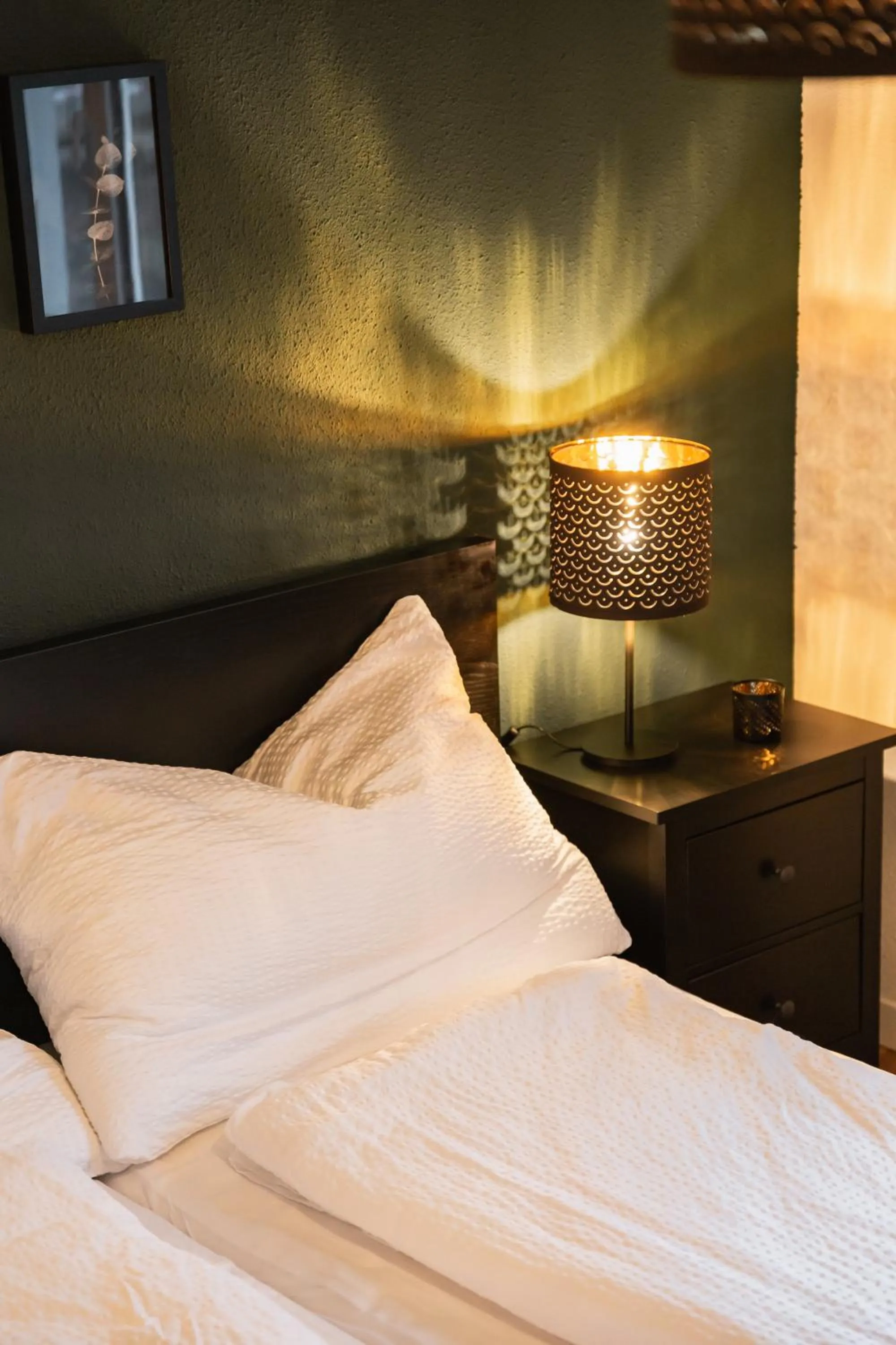 Bed in KALCHOFEN Restaurant Hotel Eventhouse