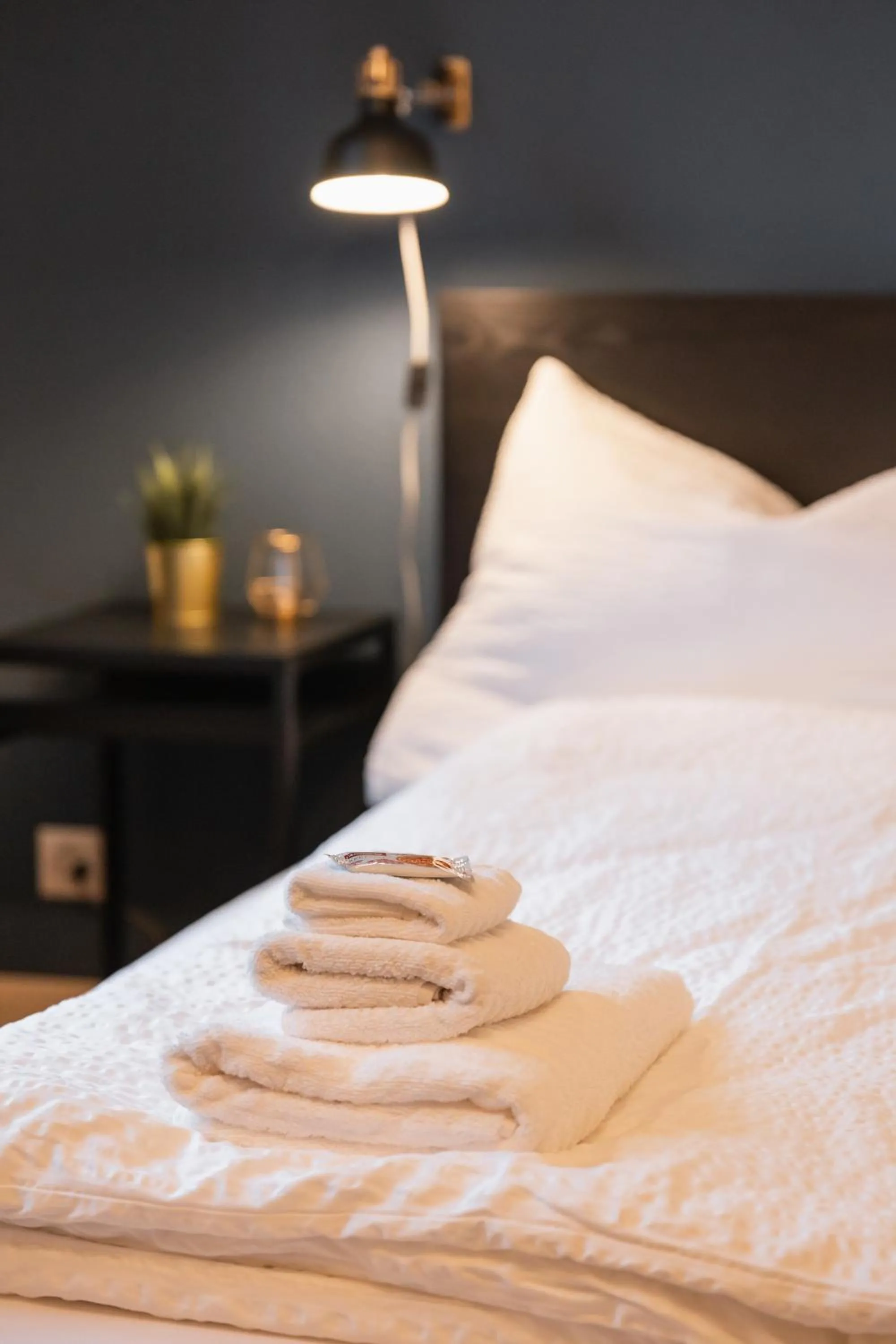 Bed in KALCHOFEN Restaurant Hotel Eventhouse