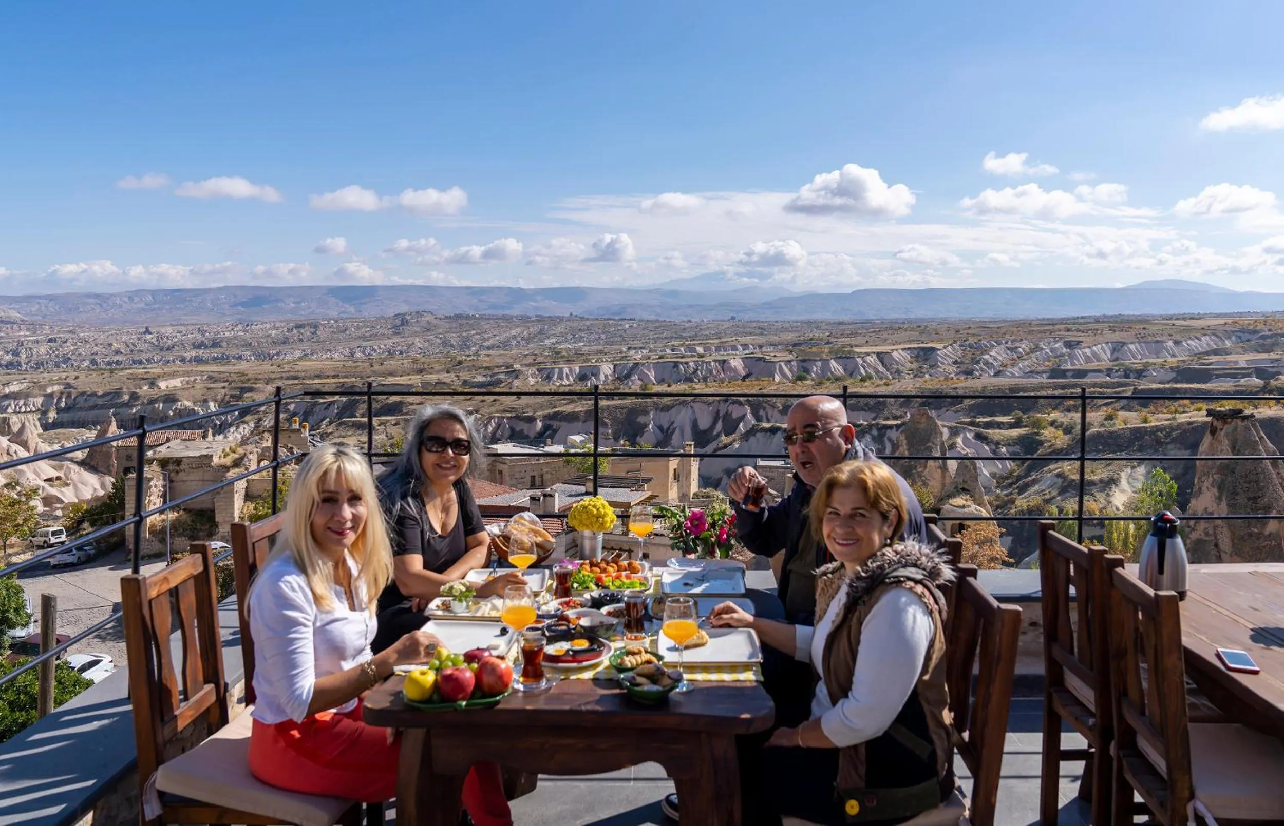 People in Peristyle Cave Cappadocia- Special Class