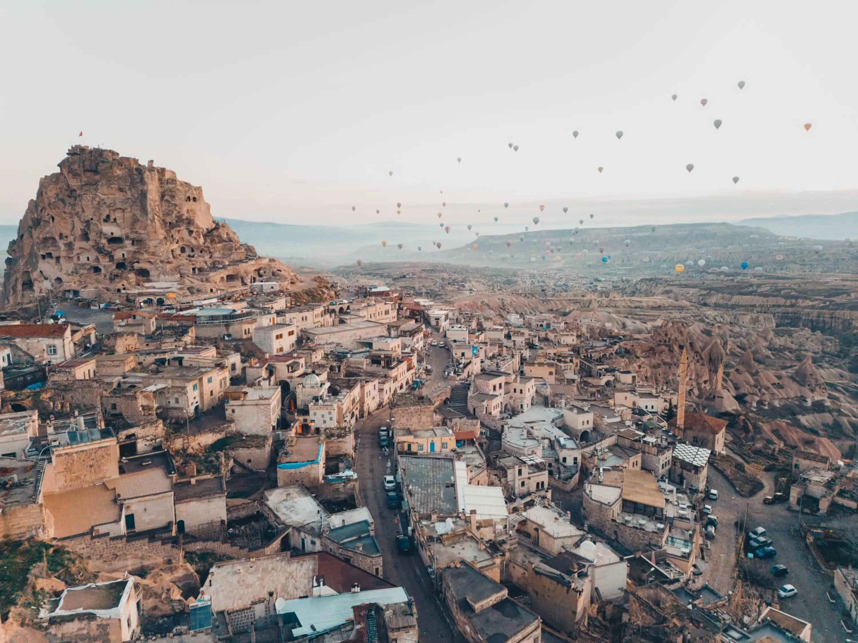 Natural landscape in Peristyle Cave Cappadocia- Special Class