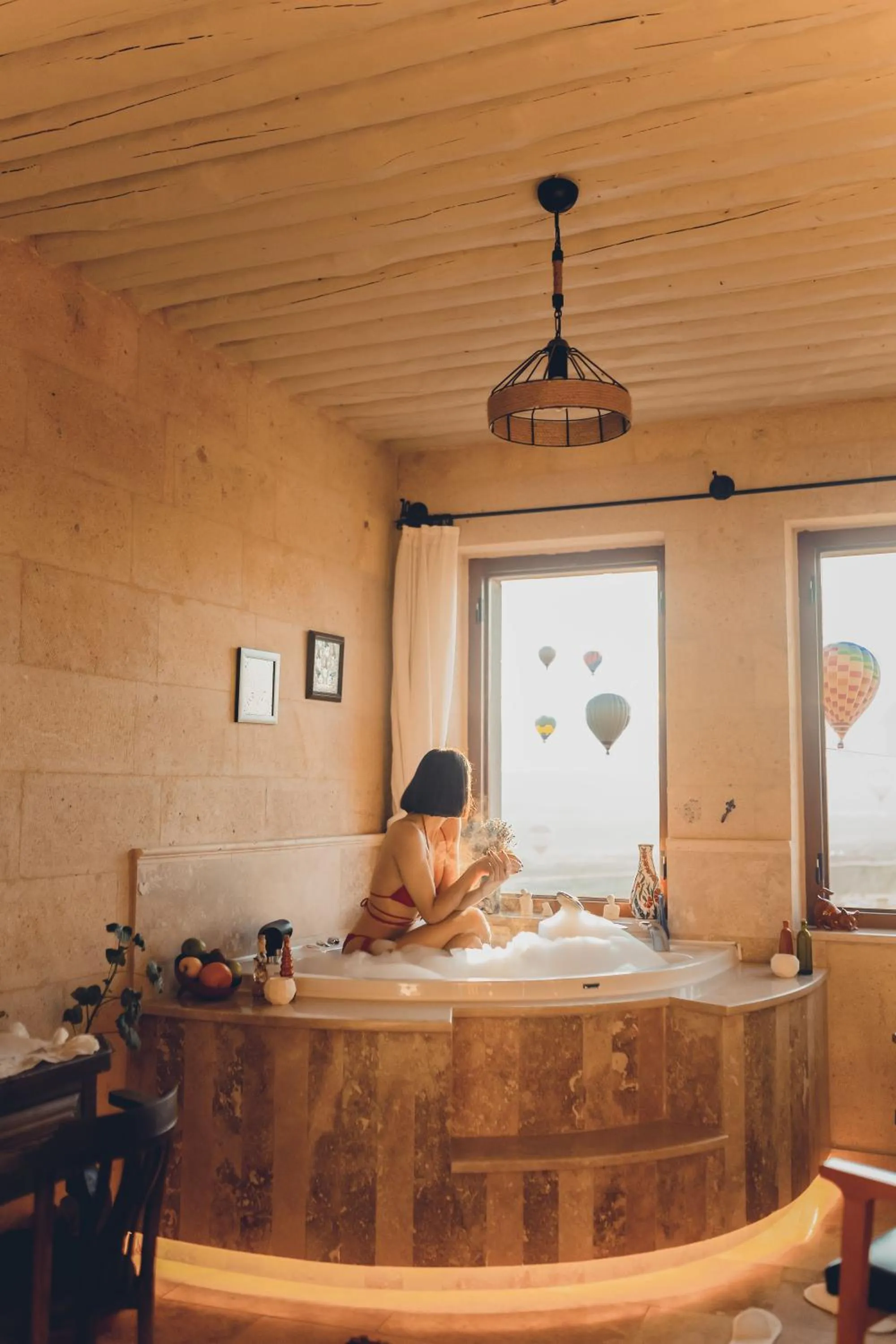 Bath in Peristyle Cave Cappadocia- Special Class