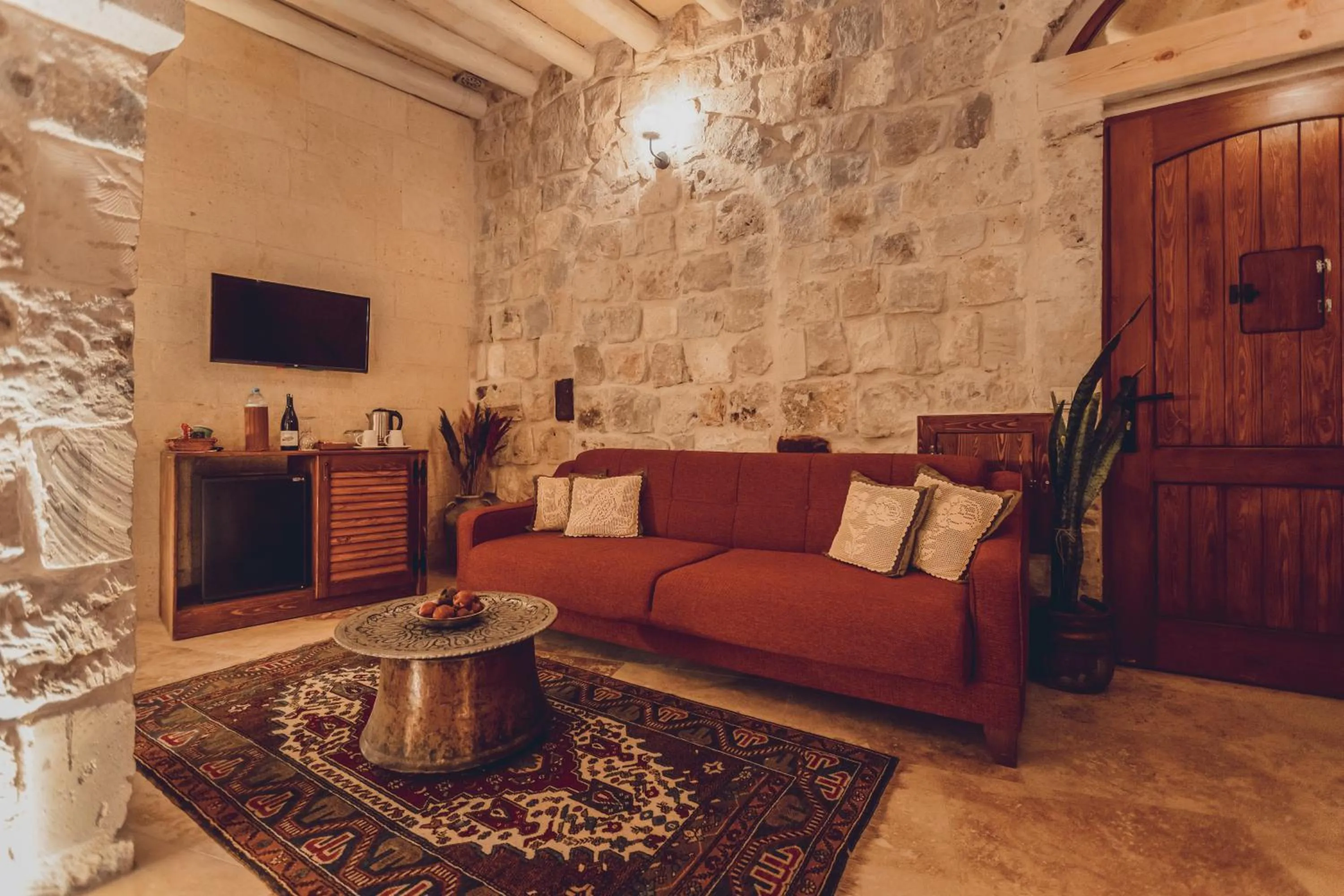 Seating area in Peristyle Cave Cappadocia- Special Class