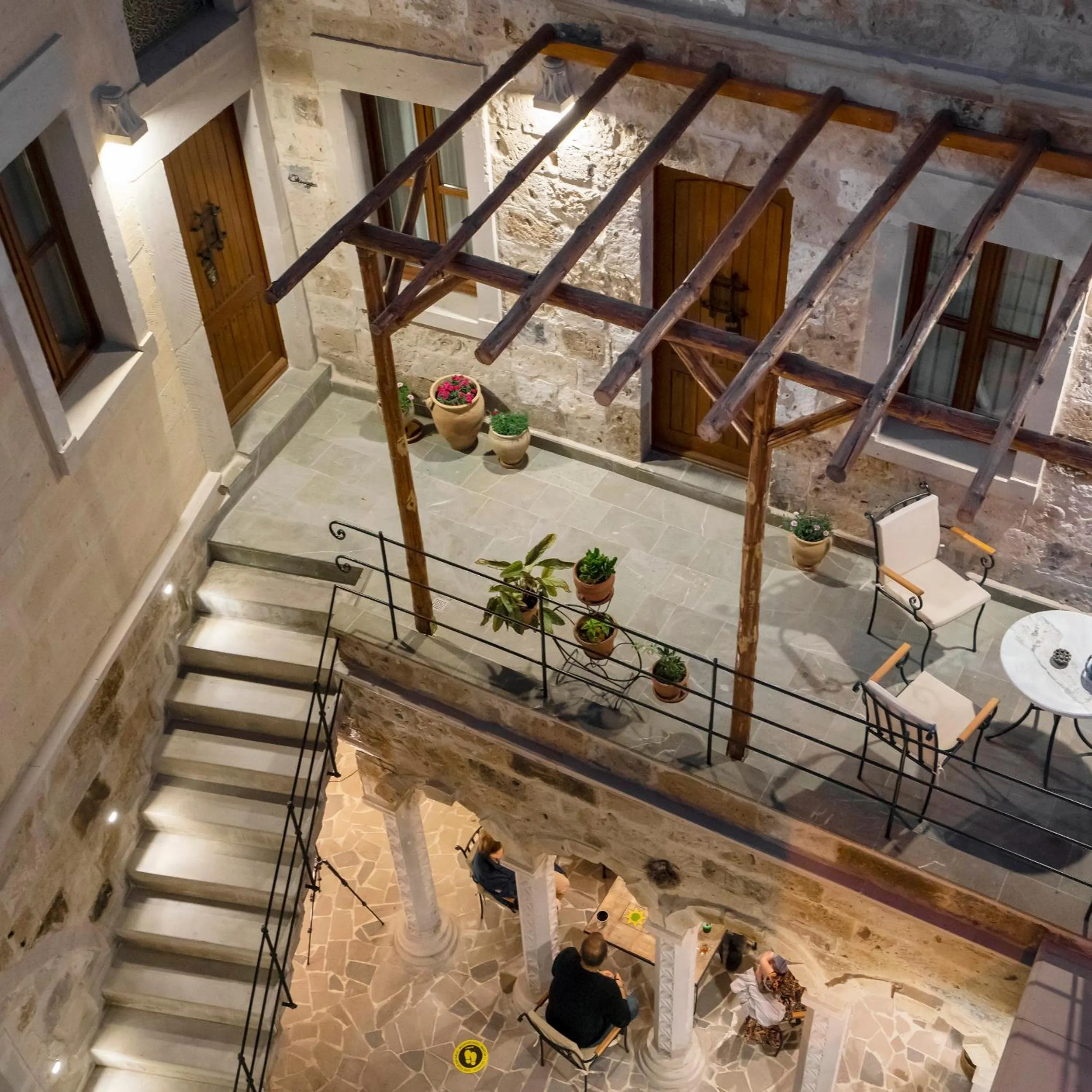 Living room in Peristyle Cave Cappadocia- Special Class