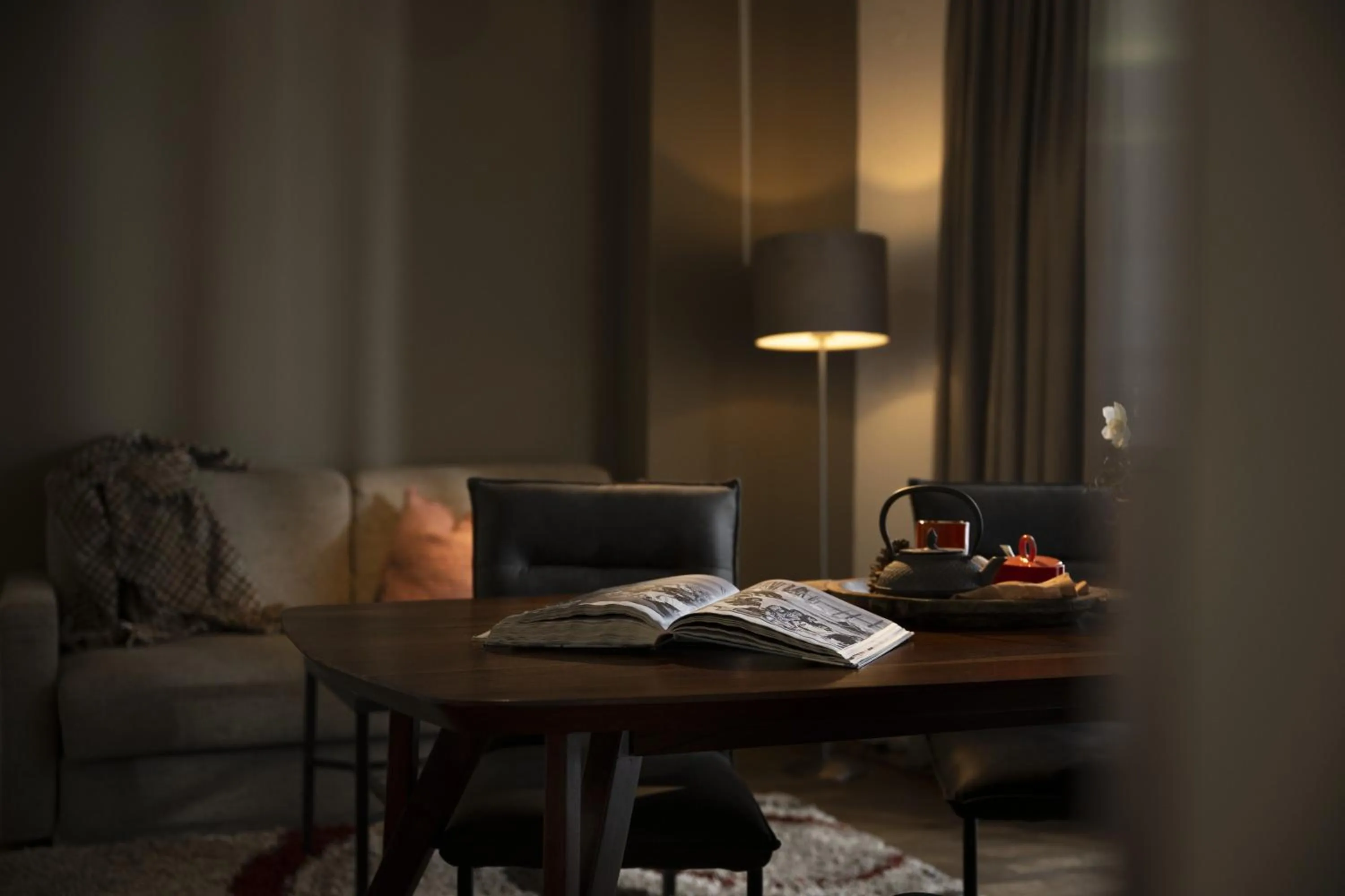 Living room in Skihotel Galzig B&B