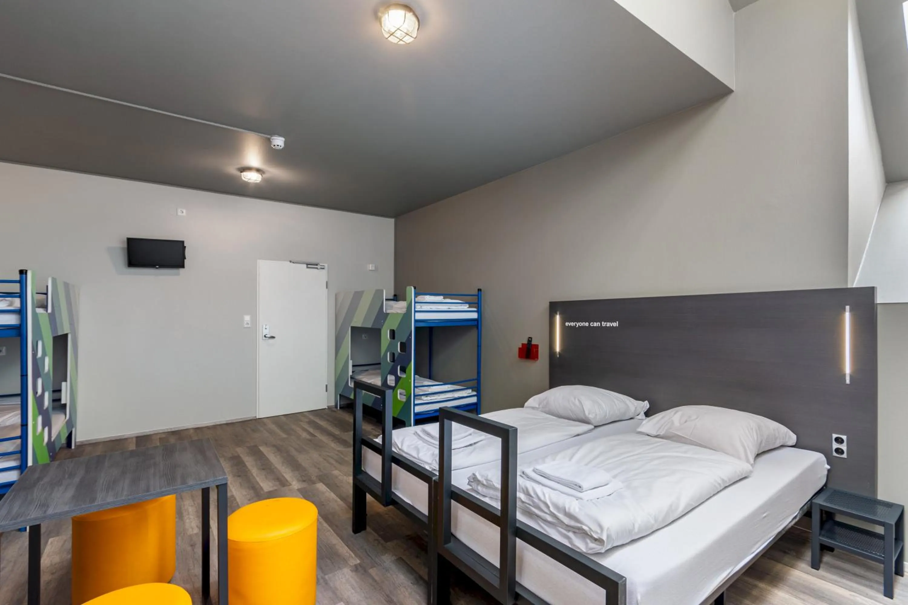 TV and multimedia, Bed in a&o Leipzig Hauptbahnhof