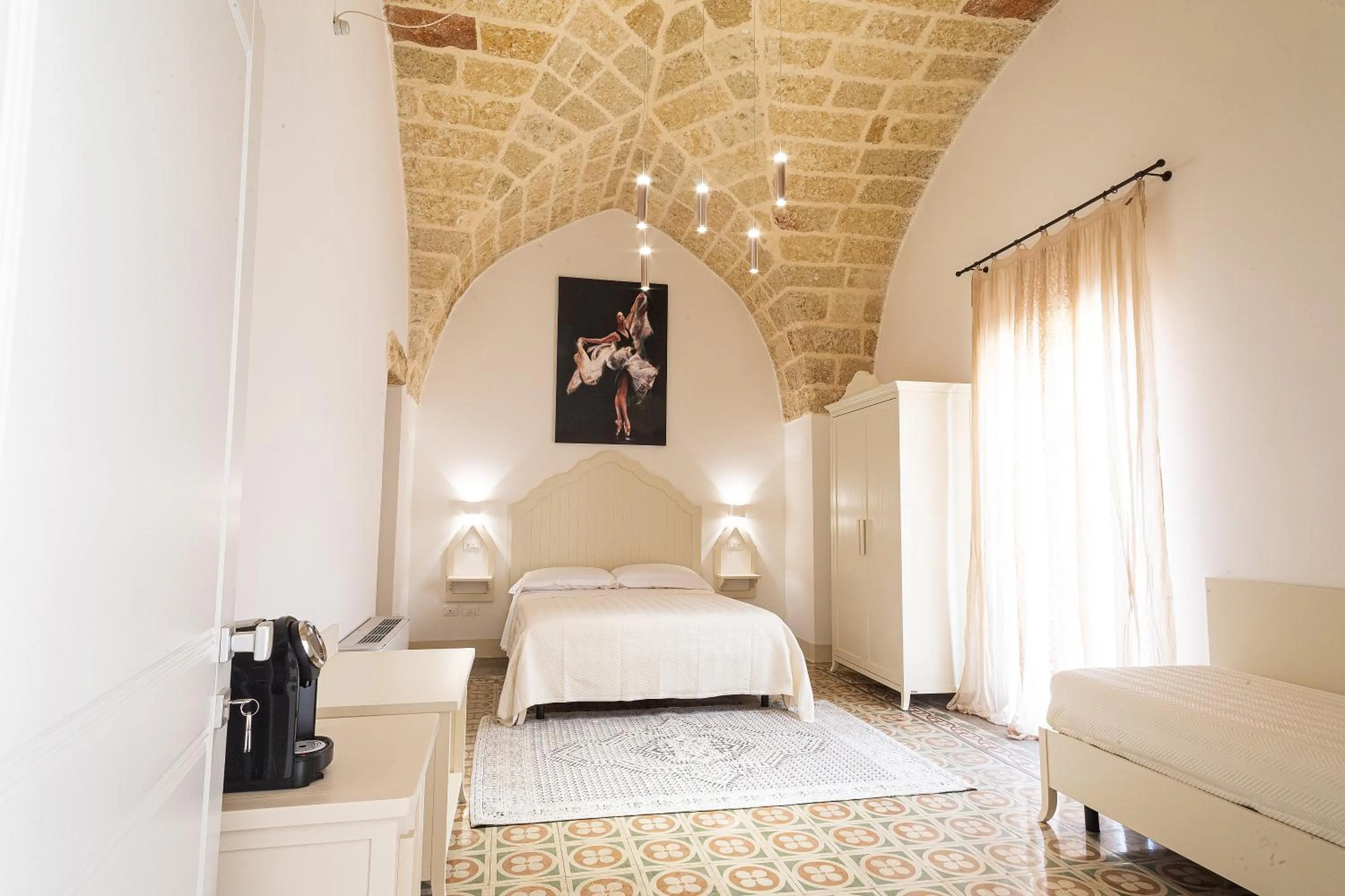 Bedroom, Bed in Palazzo Alma luxury rooms