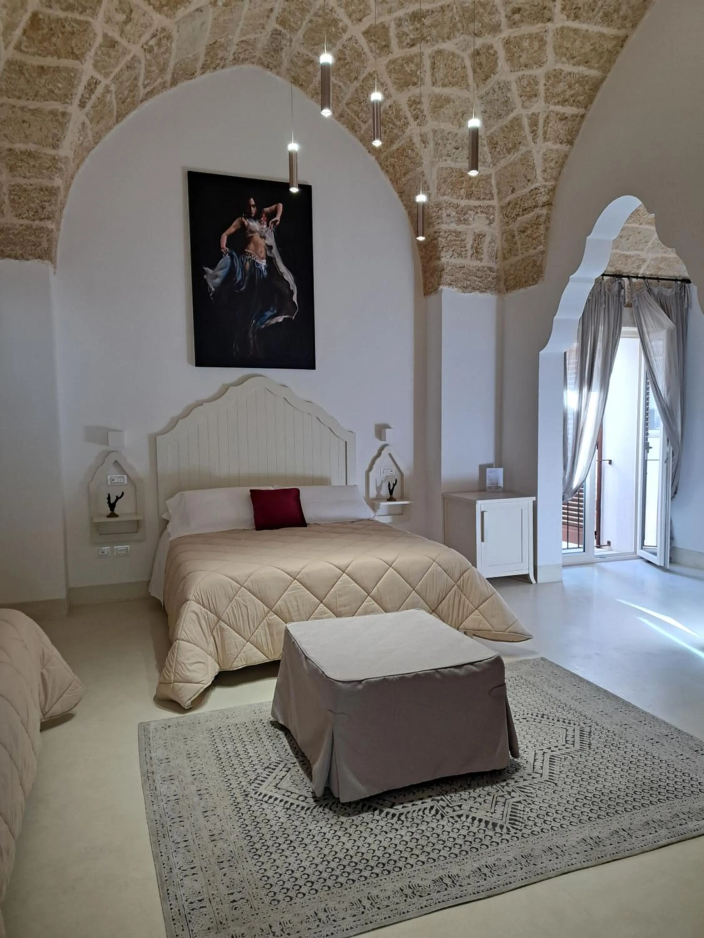 Bedroom, Bed in Palazzo Alma luxury rooms
