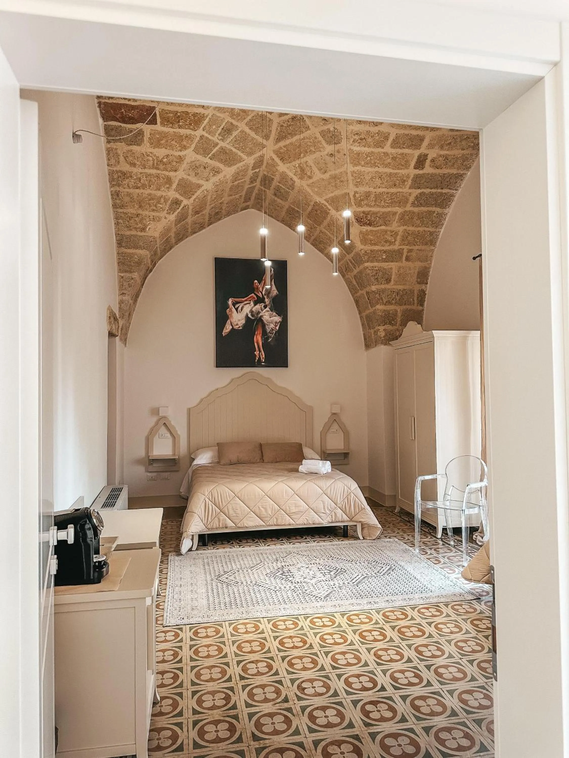 Bedroom, Bed in Palazzo Alma luxury rooms