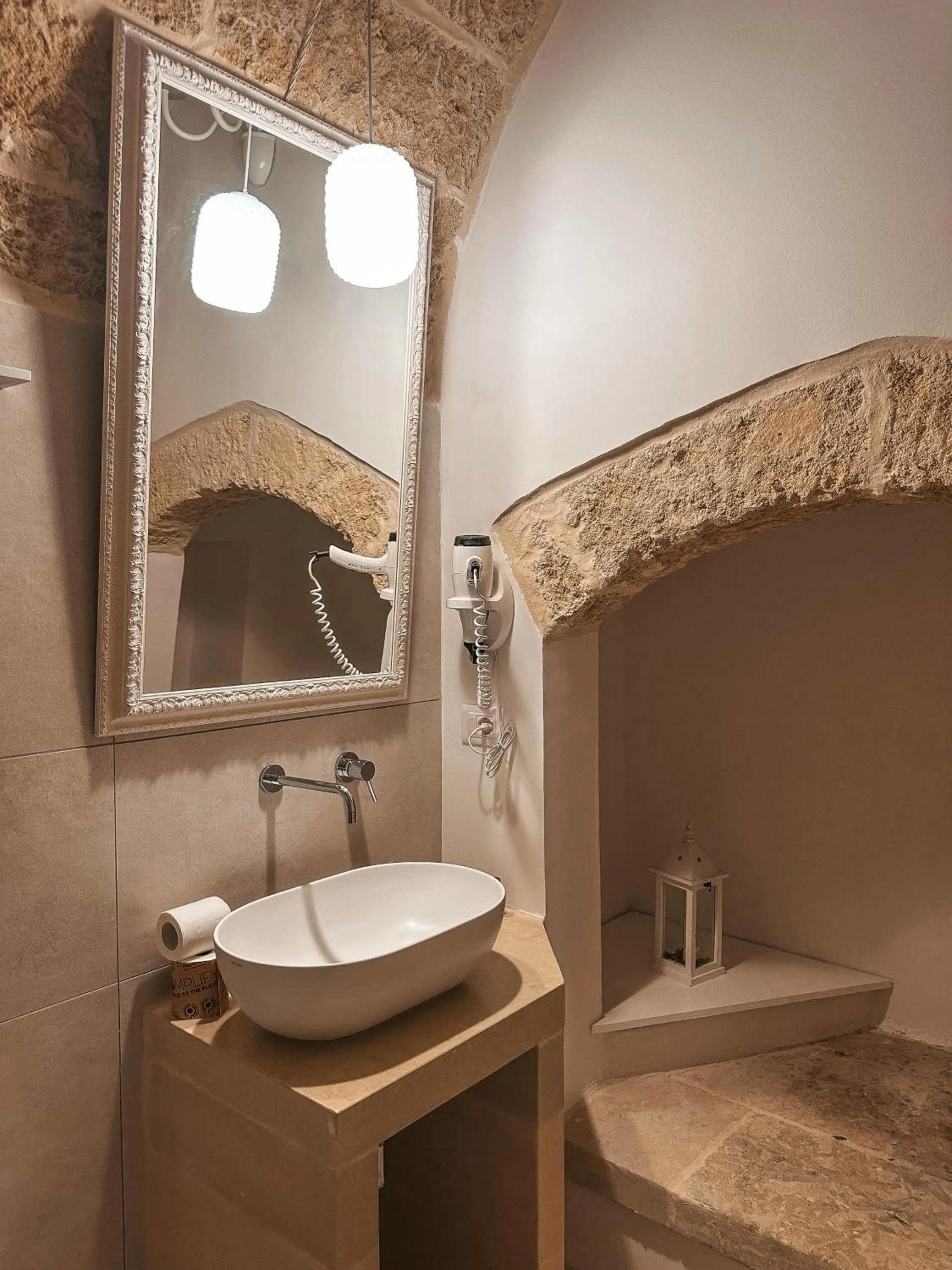 Bathroom in Palazzo Alma luxury rooms