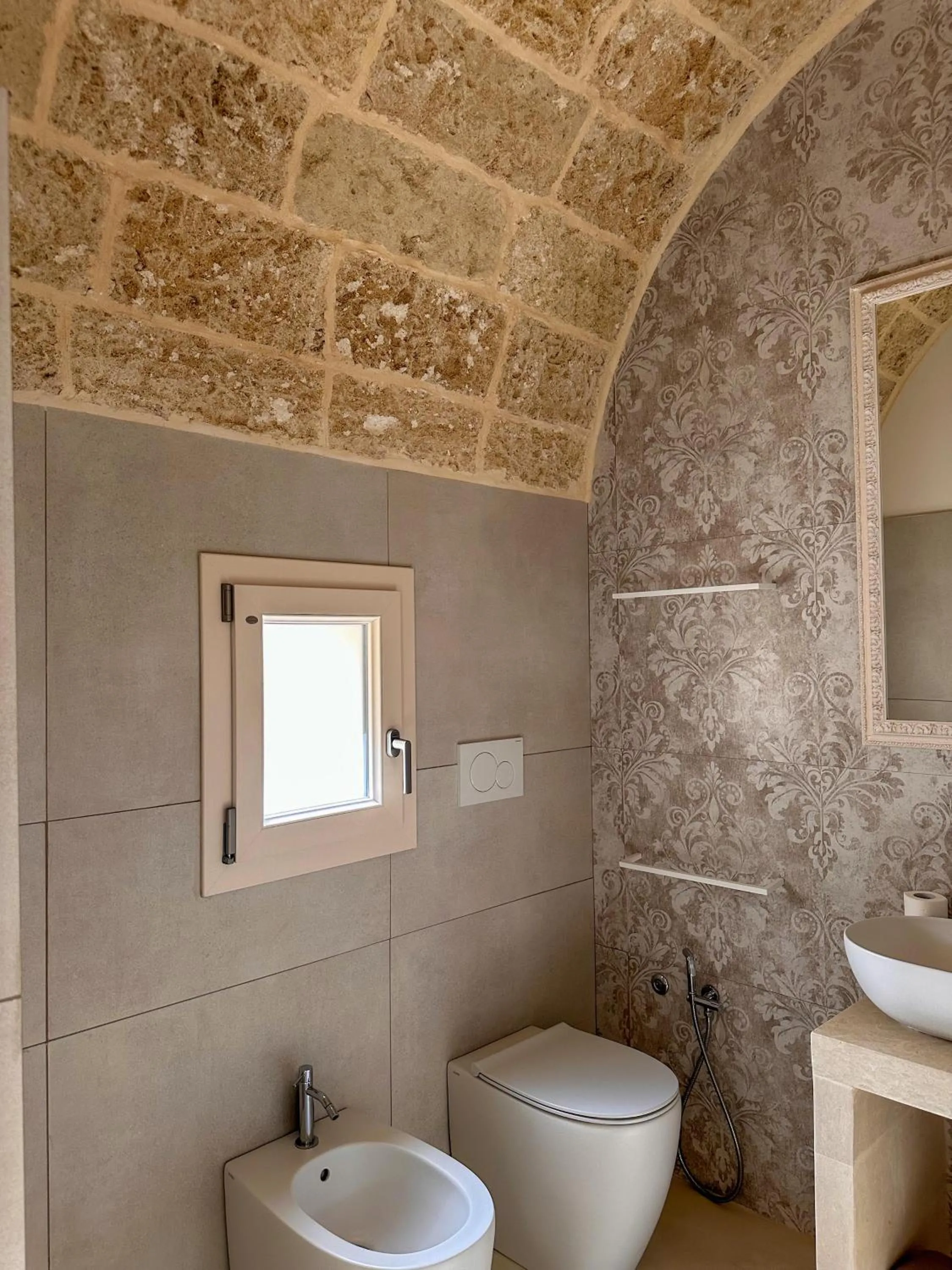 Bathroom in Palazzo Alma luxury rooms