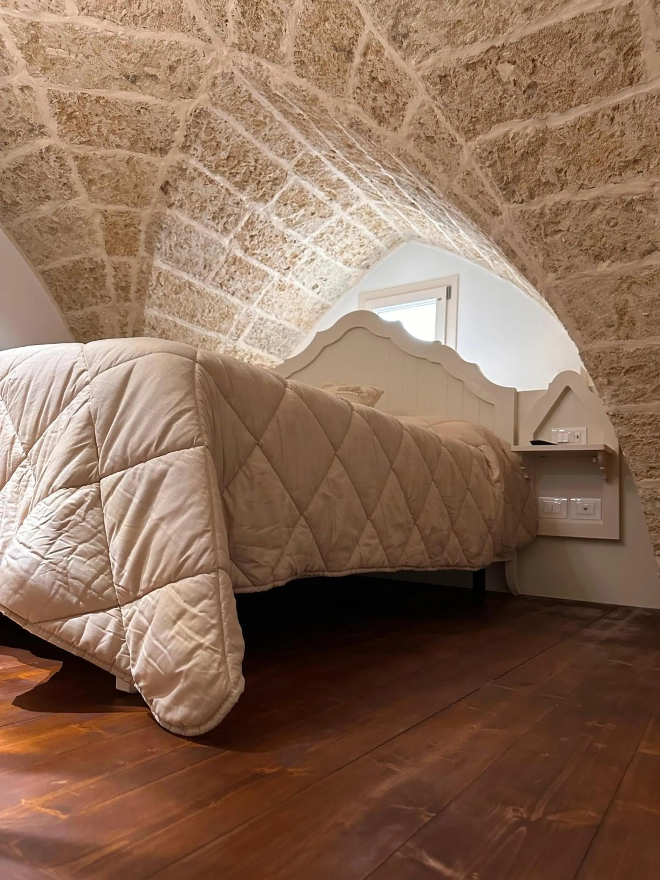Bed in Palazzo Alma luxury rooms