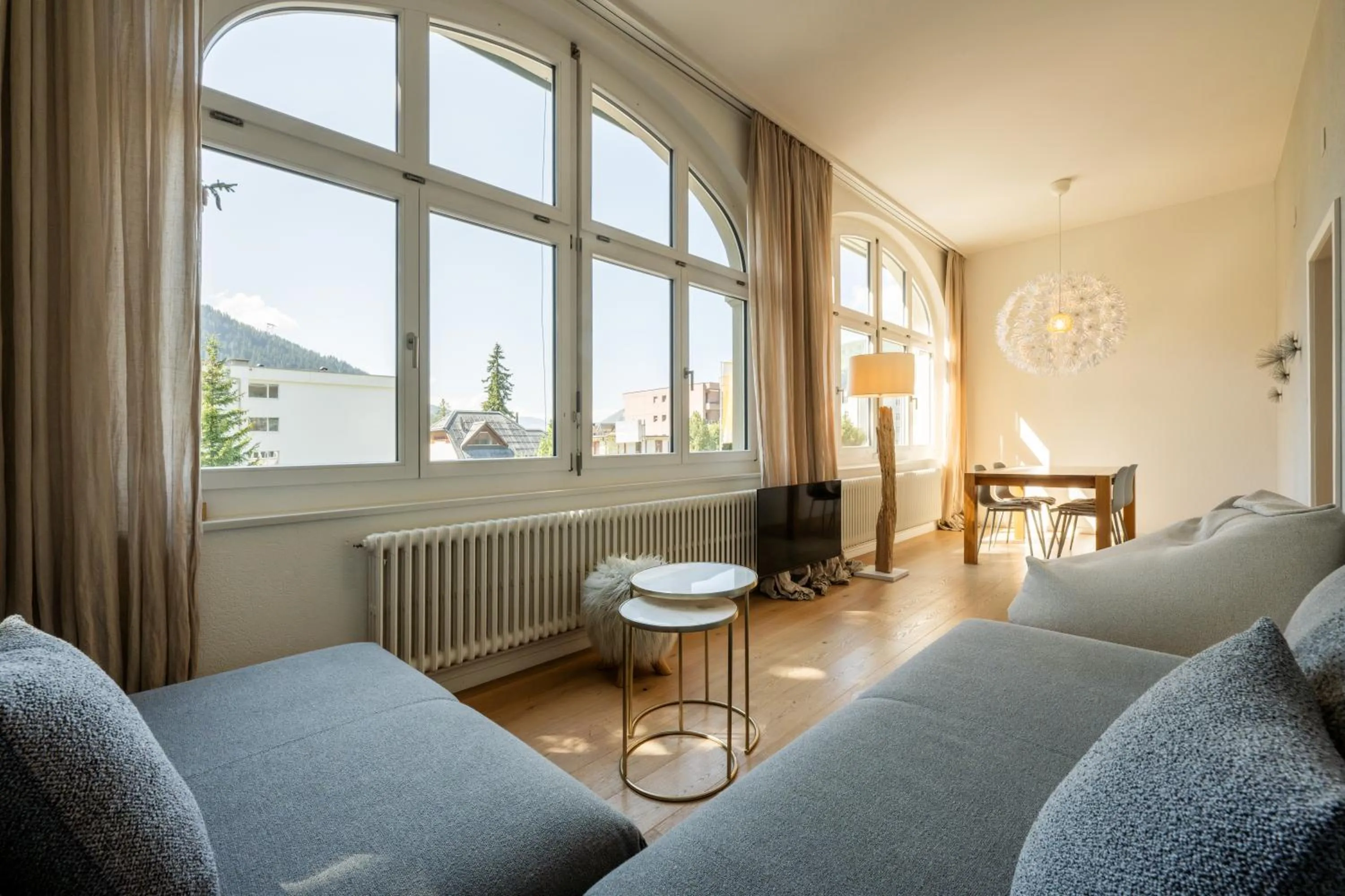 Living room in Hotel Edelweiss