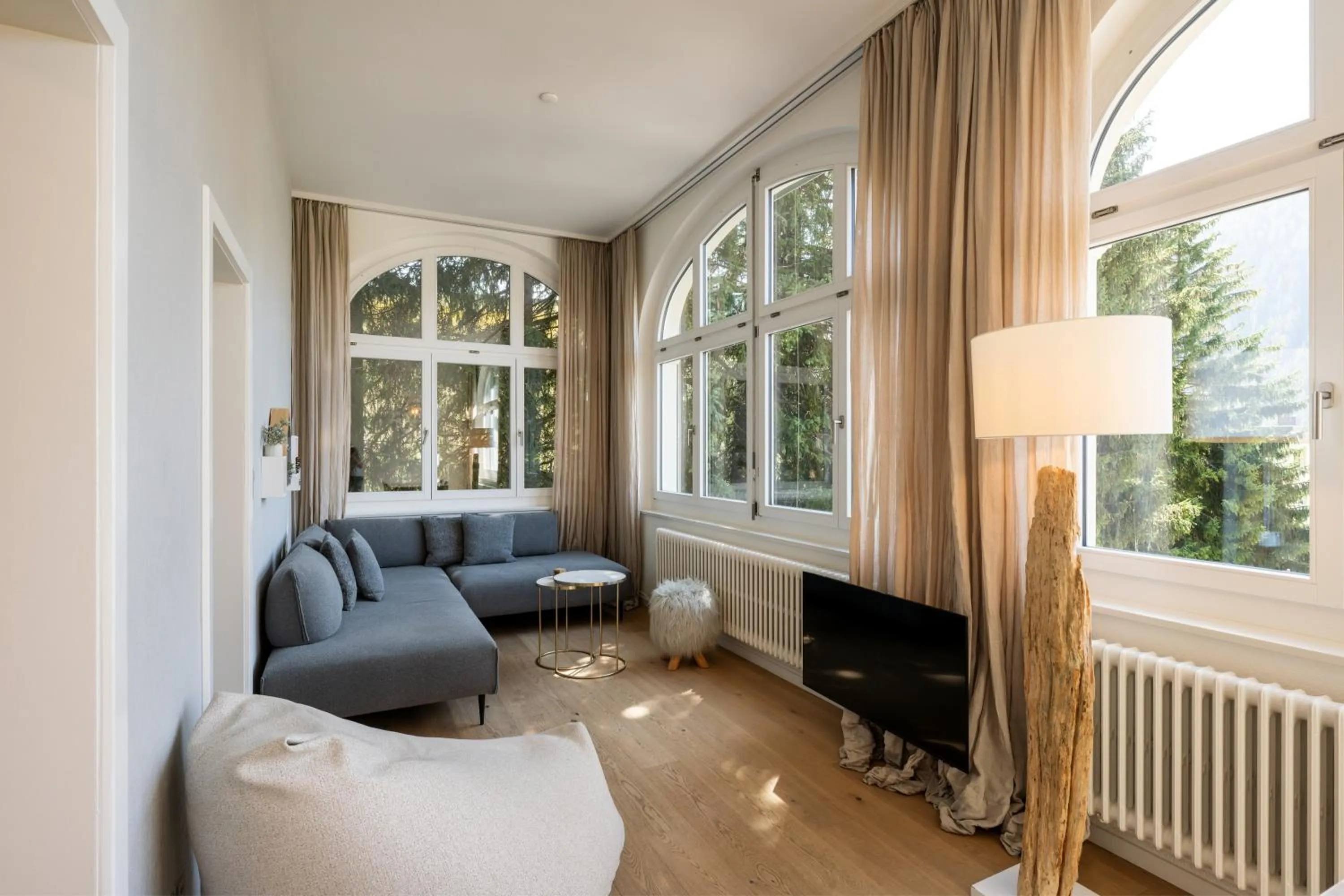 Living room in Hotel Edelweiss