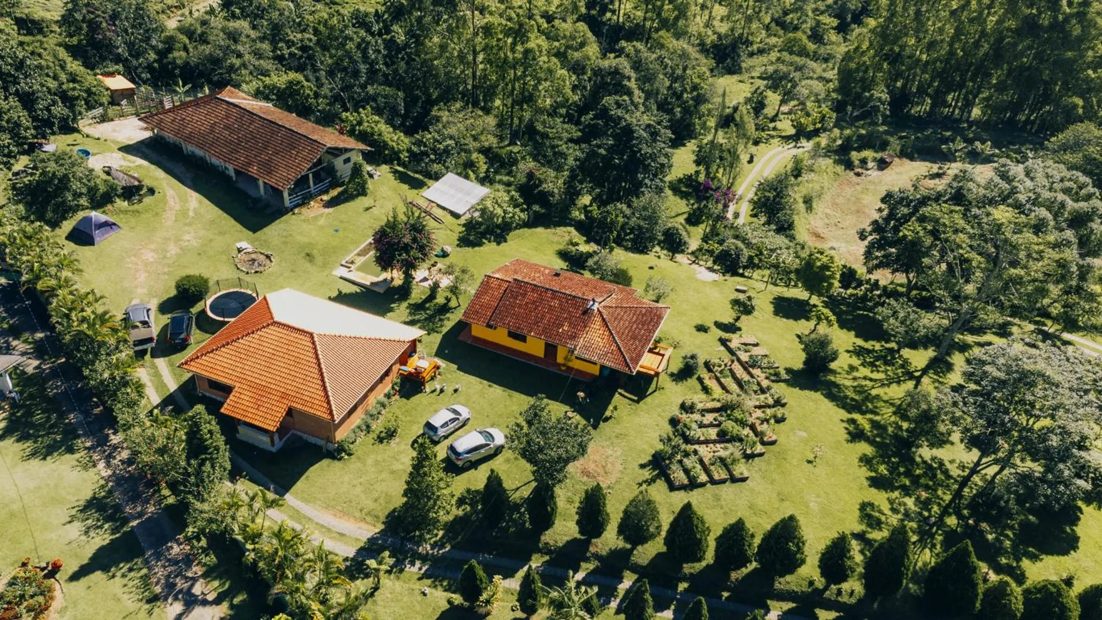 Bird's eye view in Sítio MAARA