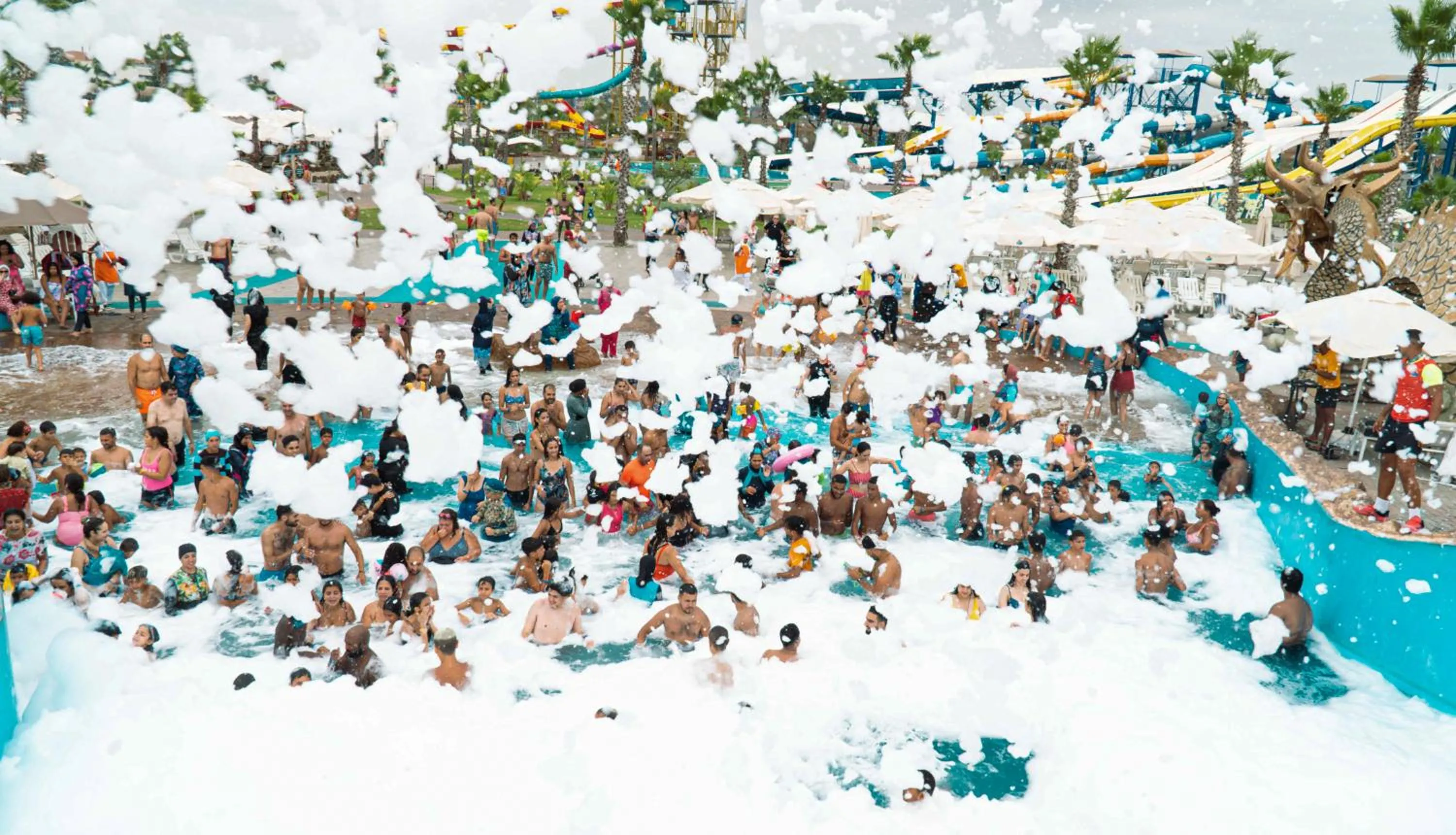 Aqua park in Waves Aqua Resort