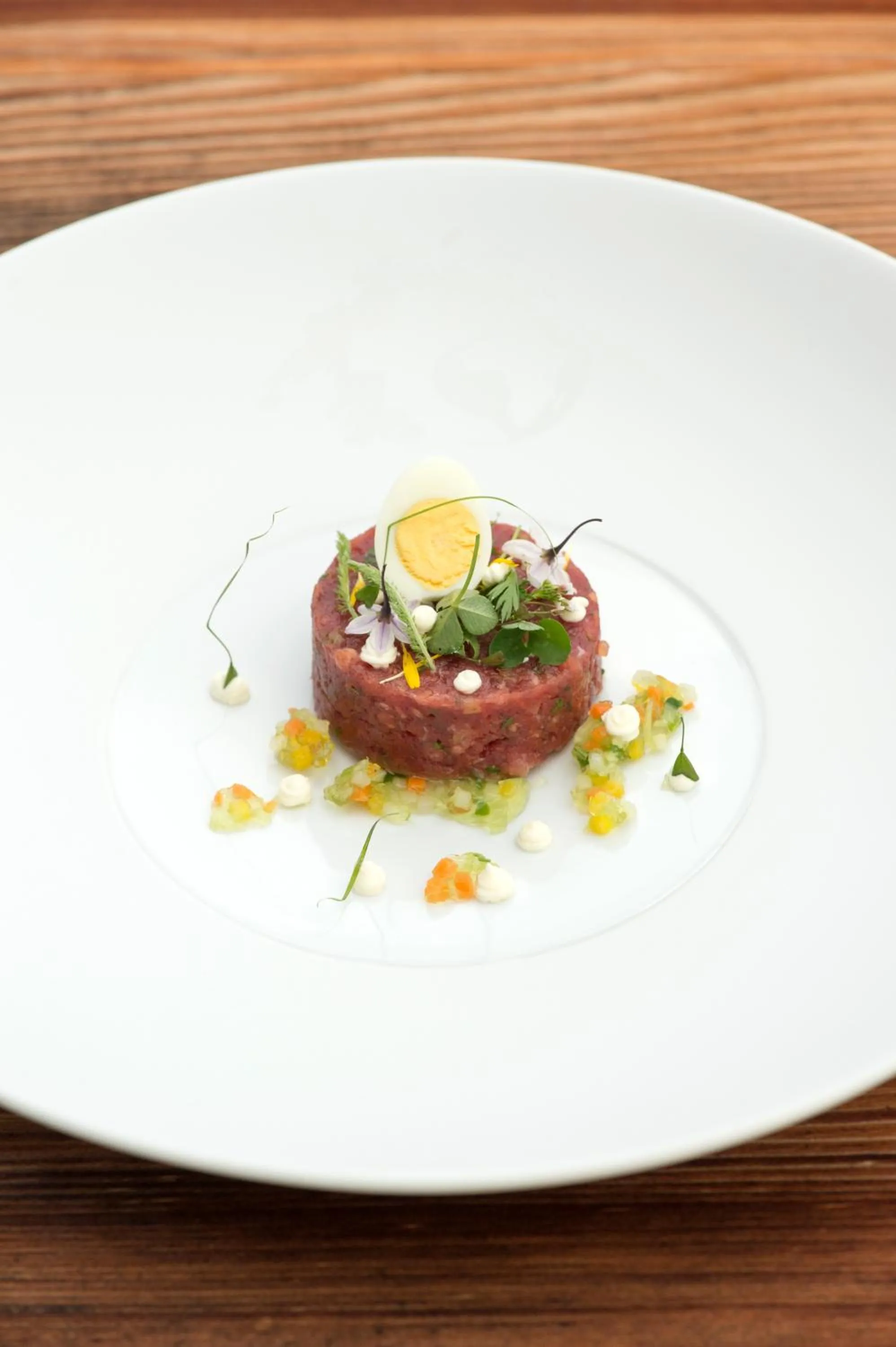 Food close-up in Hotel Tenne